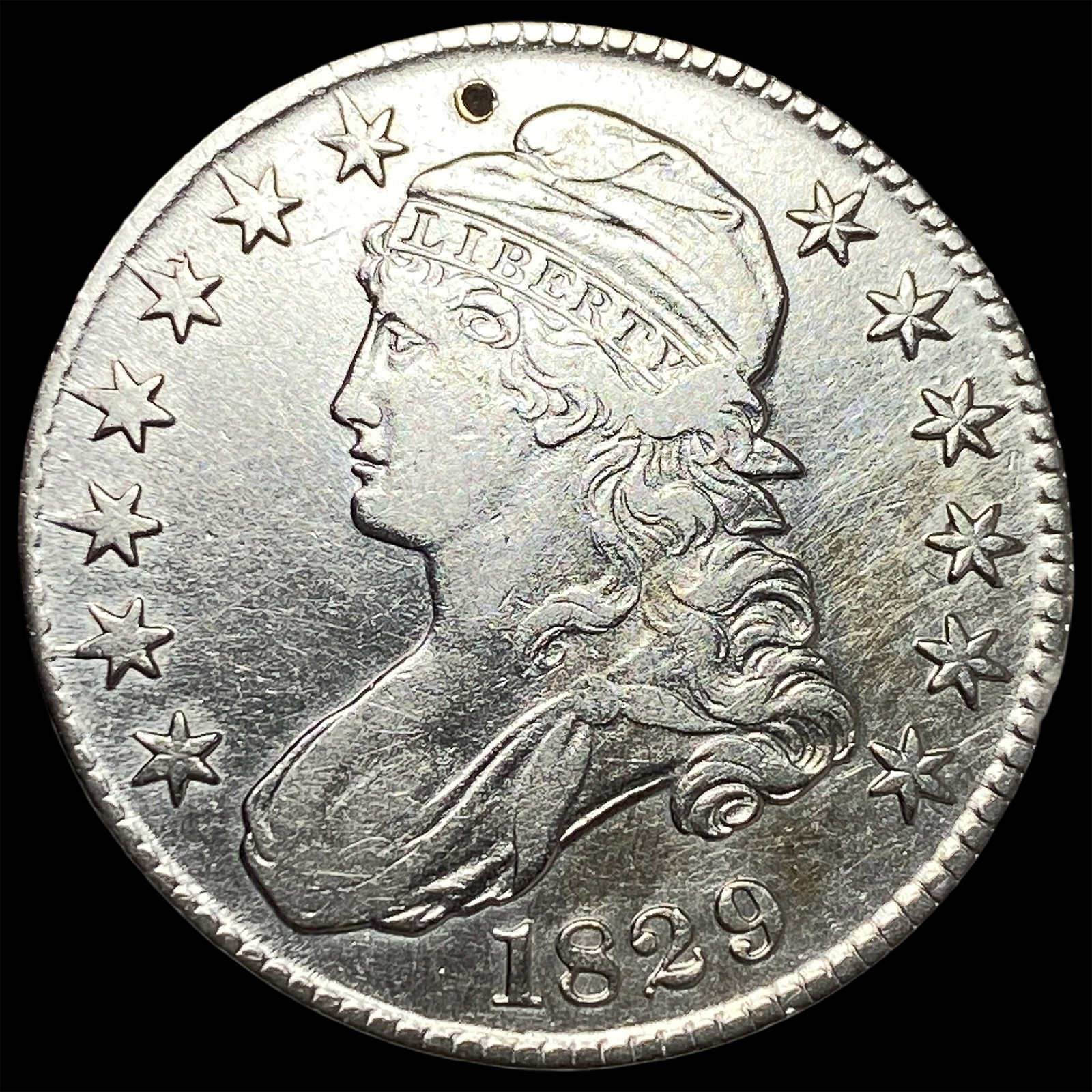 1829 Capped Bust Half Dollar HIGH GRADE: 1829 Capped Bust Half Dollar HIGH GRADE