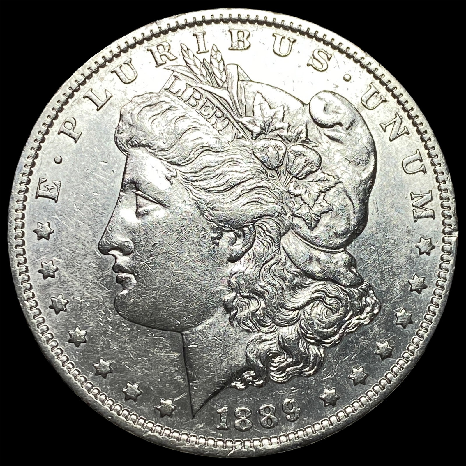 1889-O Silver Morgan Dollar NEARLY UNCIRCULATED: 1889-O Silver Morgan Dollar NEARLY UNCIRCULATED