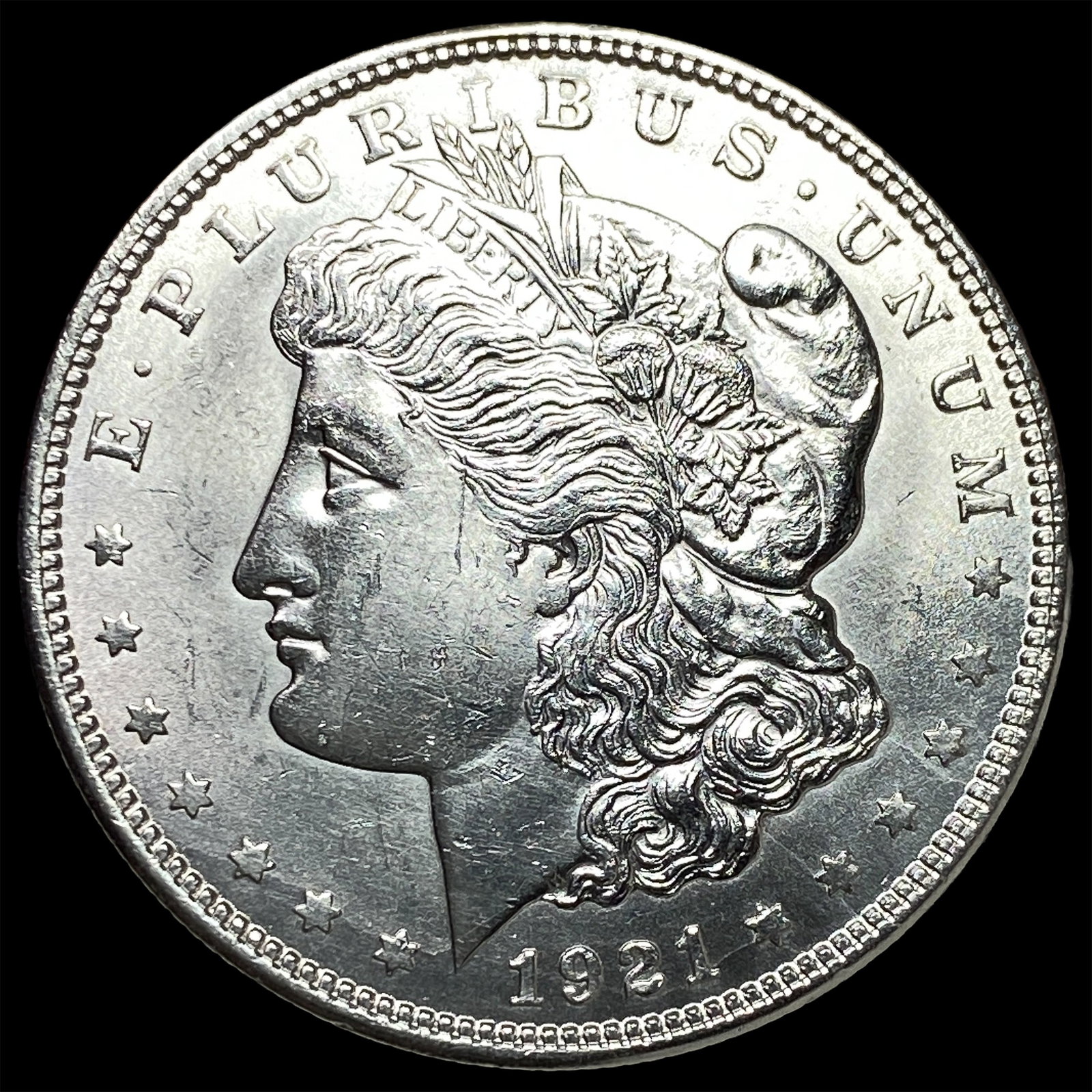 1921 Silver Morgan Dollar UNCIRCULATED: 1921 Silver Morgan Dollar UNCIRCULATED