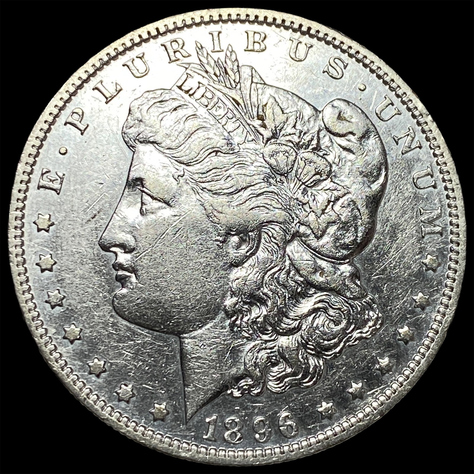 1896-O Silver Morgan Dollar CLOSELY UNCIRCULATED: 1896-O Silver Morgan Dollar CLOSELY UNCIRCULATED