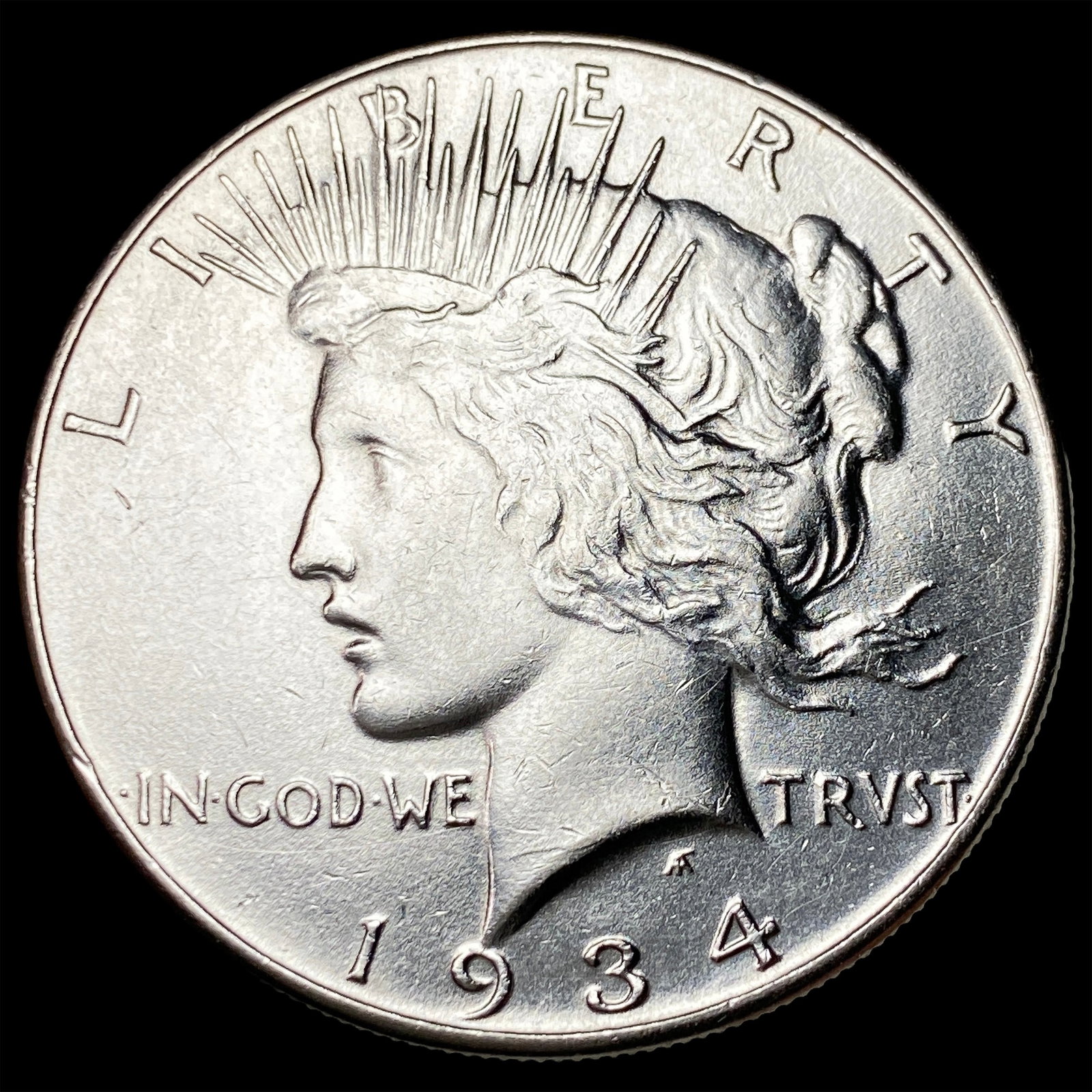 1934 Peace Silver Dollar UNCIRCULATED: 1934 Peace Silver Dollar UNCIRCULATED
