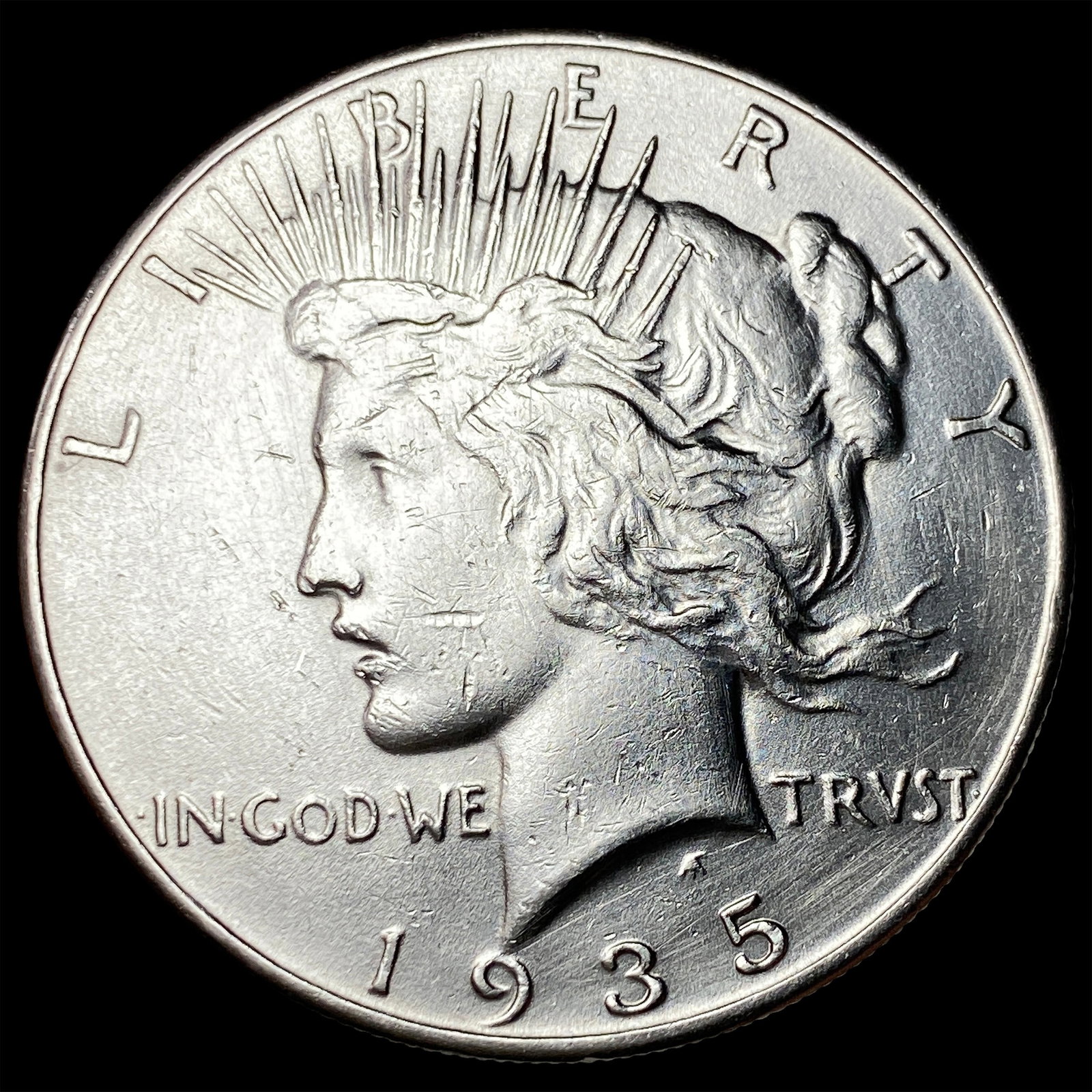 1935 Silver Peace Dollar UNCIRCULATED: 1935 Silver Peace Dollar UNCIRCULATED