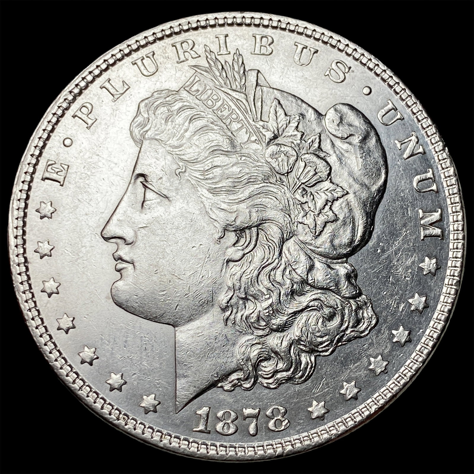 1878 Silver Morgan Dollar UNCIRCULATED: 1878 Silver Morgan Dollar UNCIRCULATED