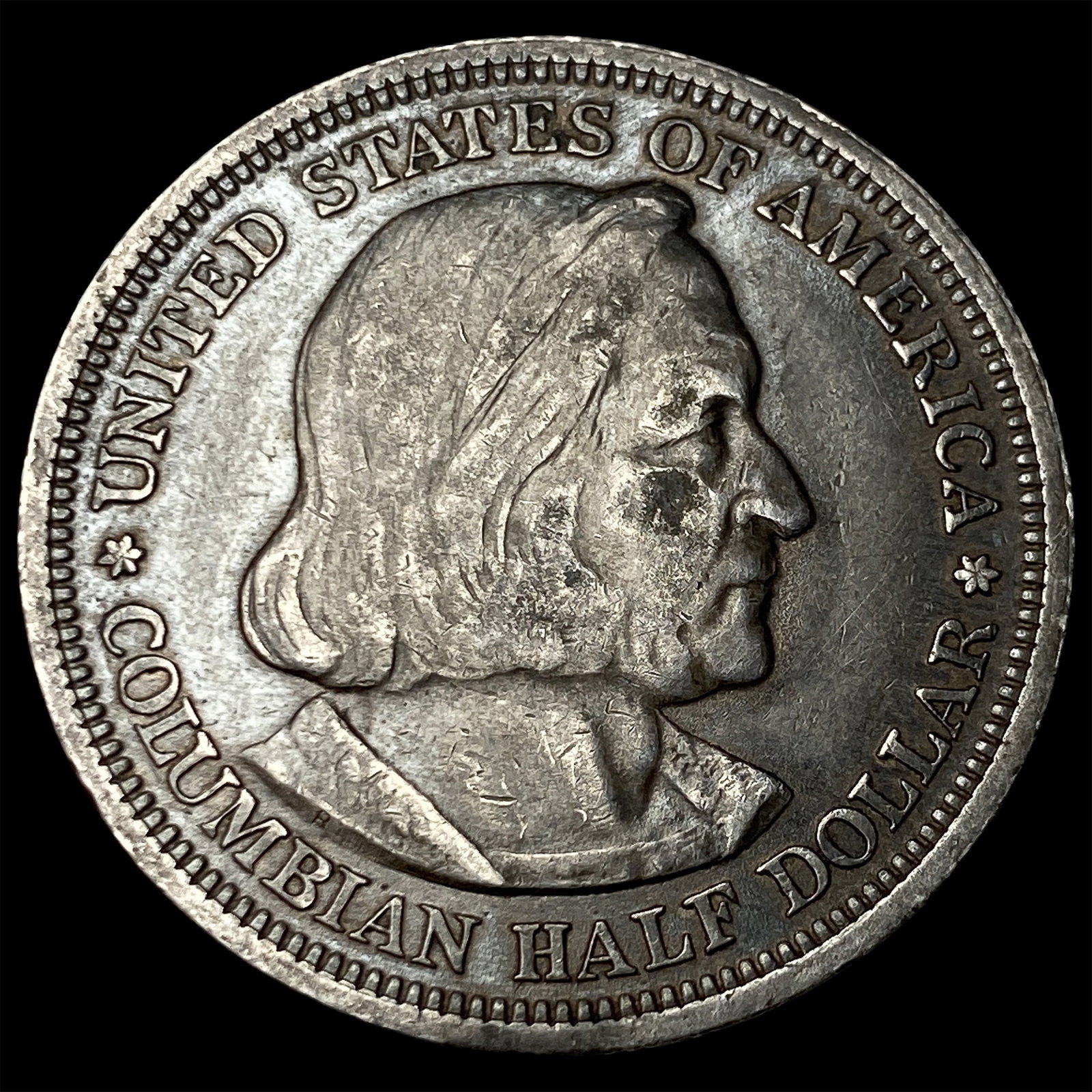 1893 Silver Columbian Half Dollar CLOSELY UNCIRCULATED: 1893 Silver Columbian Half Dollar CLOSELY UNCIRCULATED