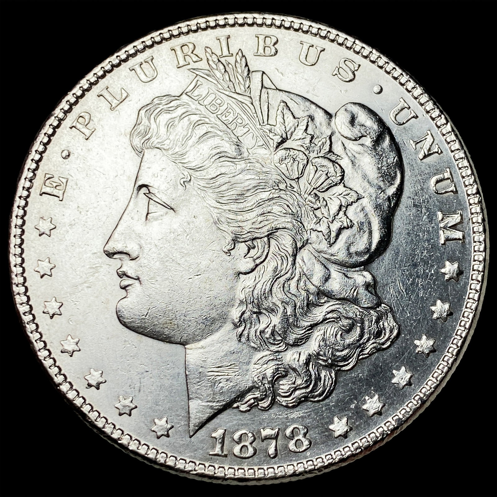 1878 Silver Morgan Dollar UNCIRCULATED: 1878 Silver Morgan Dollar UNCIRCULATED