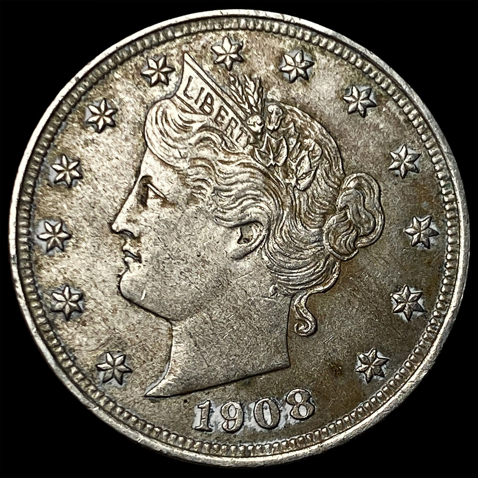 1908 Liberty Head Nickel CHOICE AU (1 of 2)