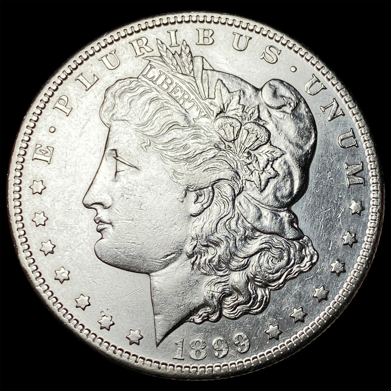 1899-S Silver Morgan Dollar CLOSELY UNCIRCULATED: 1899-S Silver Morgan Dollar CLOSELY UNCIRCULATED