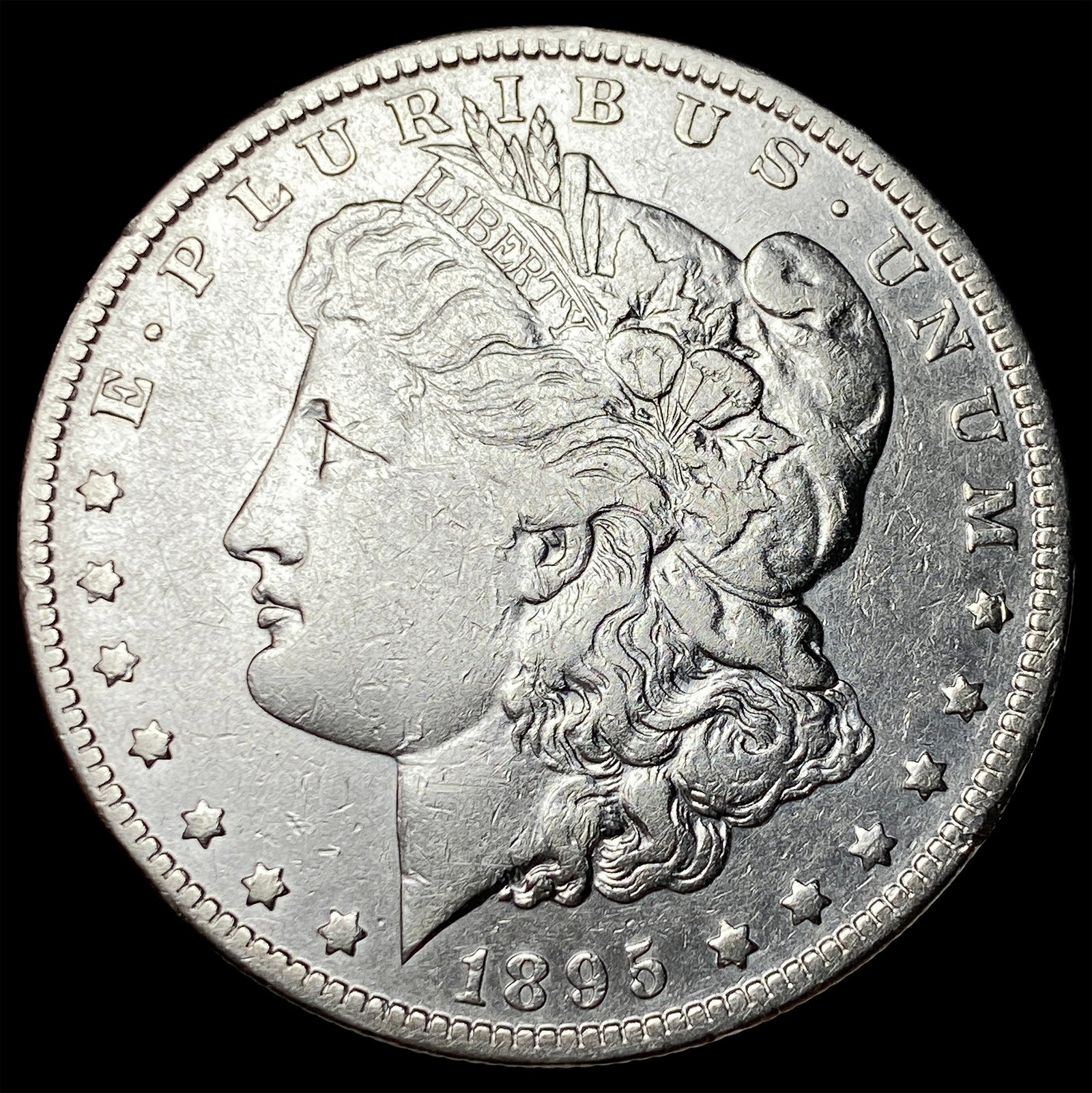 1895-O Silver Morgan Dollar CLOSELY UNCIRCULATED: 1895-O Silver Morgan Dollar CLOSELY UNCIRCULATED
