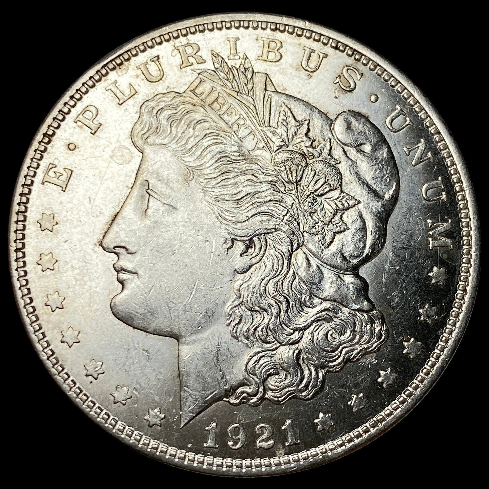 1921 Silver Morgan Dollar UNCIRCULATED: 1921 Silver Morgan Dollar UNCIRCULATED