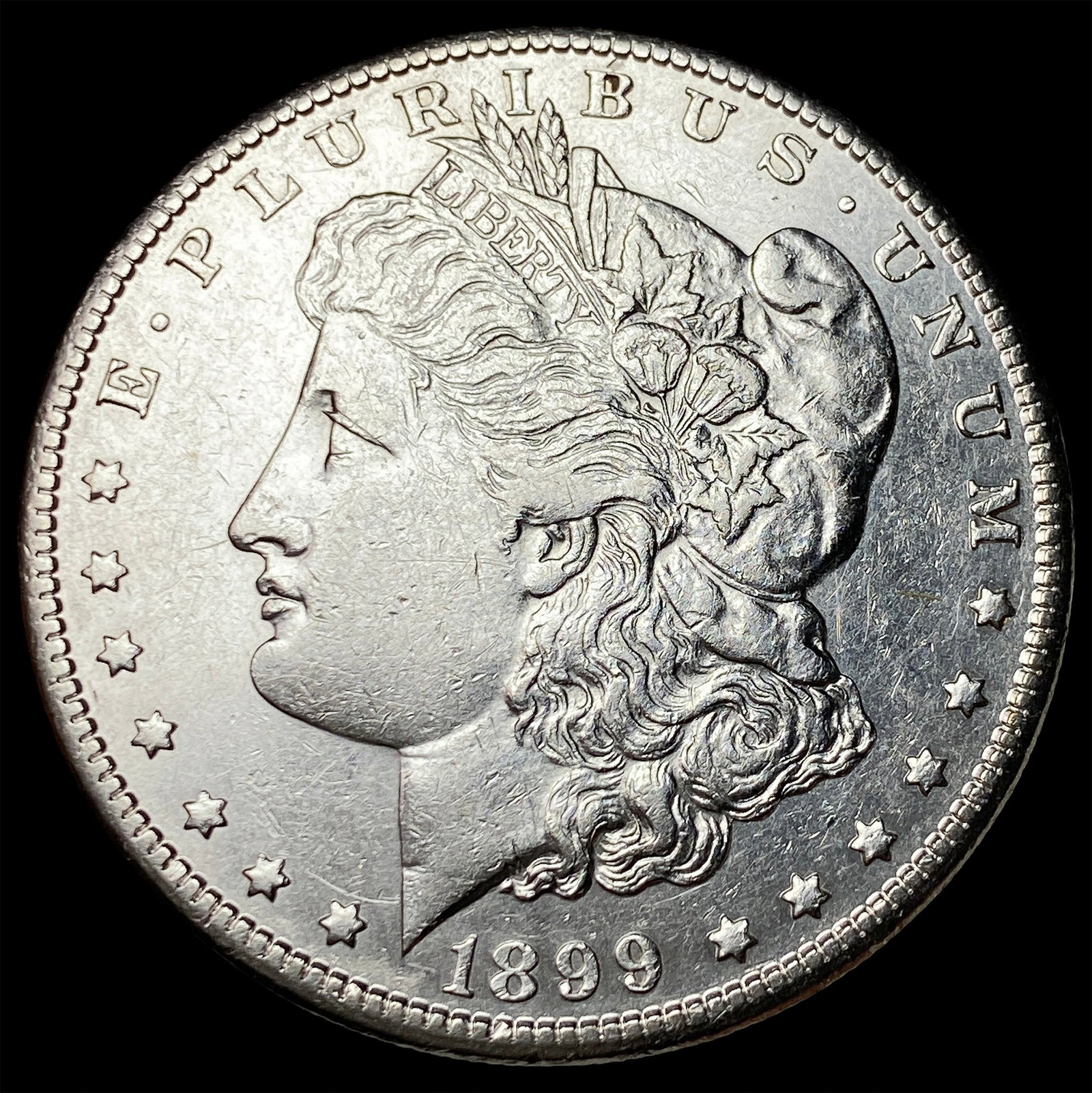 1899-S Silver Morgan Dollar CLOSELY UNCIRCULATED: 1899-S Silver Morgan Dollar CLOSELY UNCIRCULATED