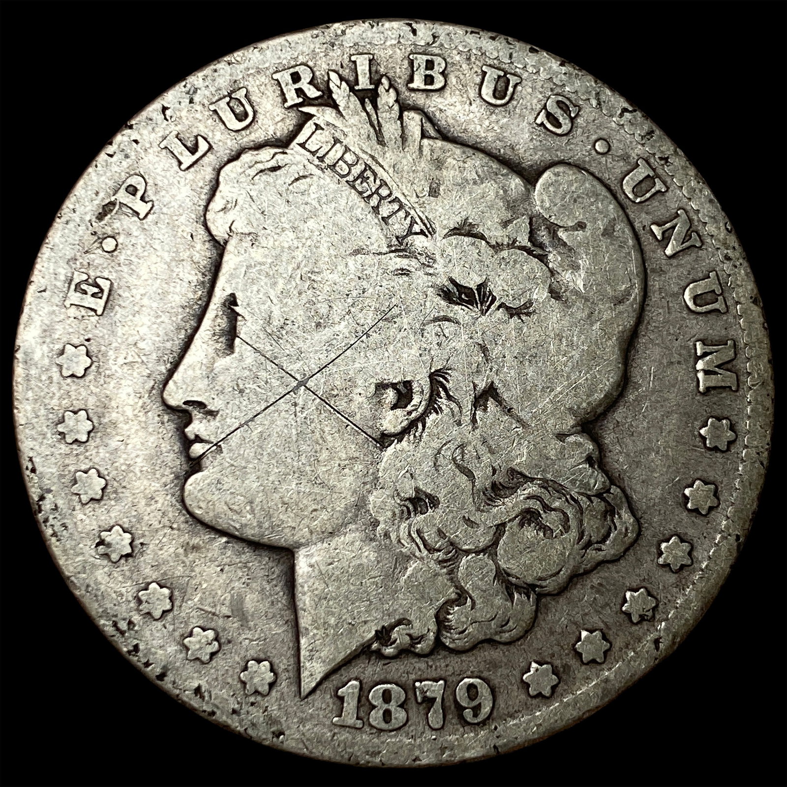 1879-CC Morgan Silver Dollar NICELY CIRCULATED: 1879-CC Morgan Silver Dollar NICELY CIRCULATED
