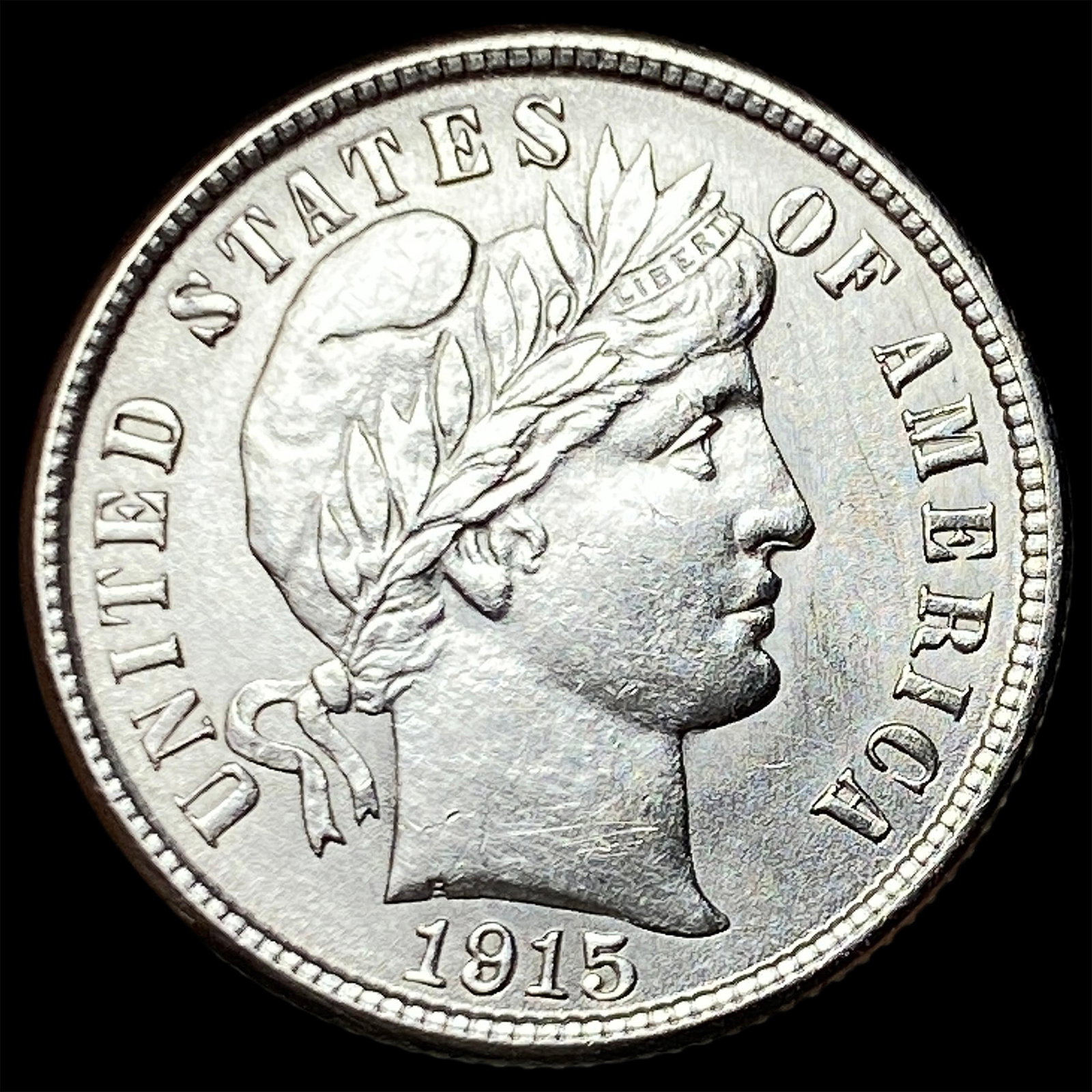 1915 Barber Dime UNCIRCULATED: 1915 Barber Dime UNCIRCULATED