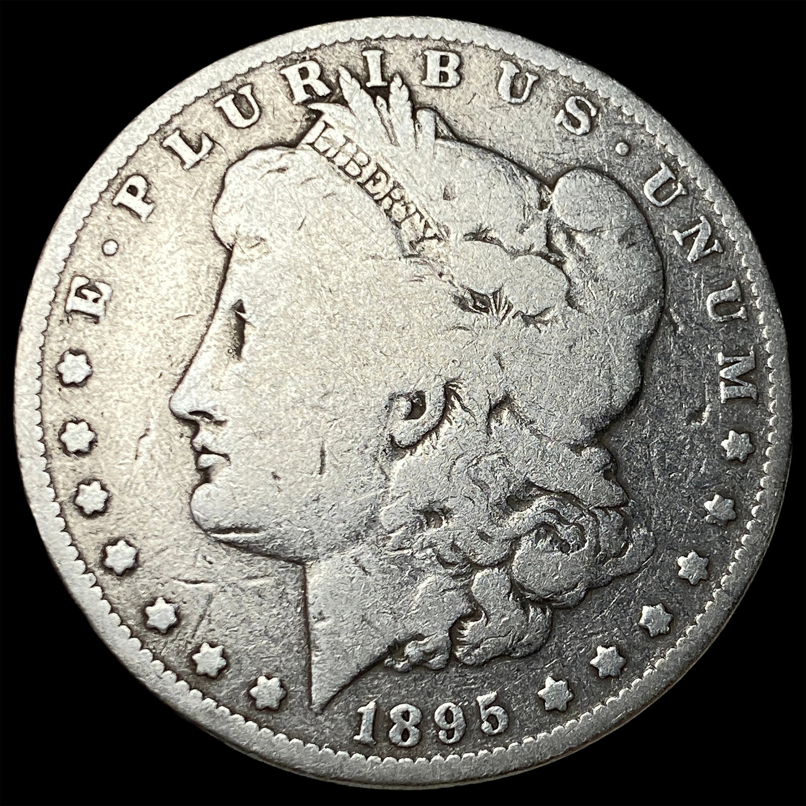 1895-O Morgan Silver Dollar NICELY CIRCULATED: 1895-O Morgan Silver Dollar NICELY CIRCULATED