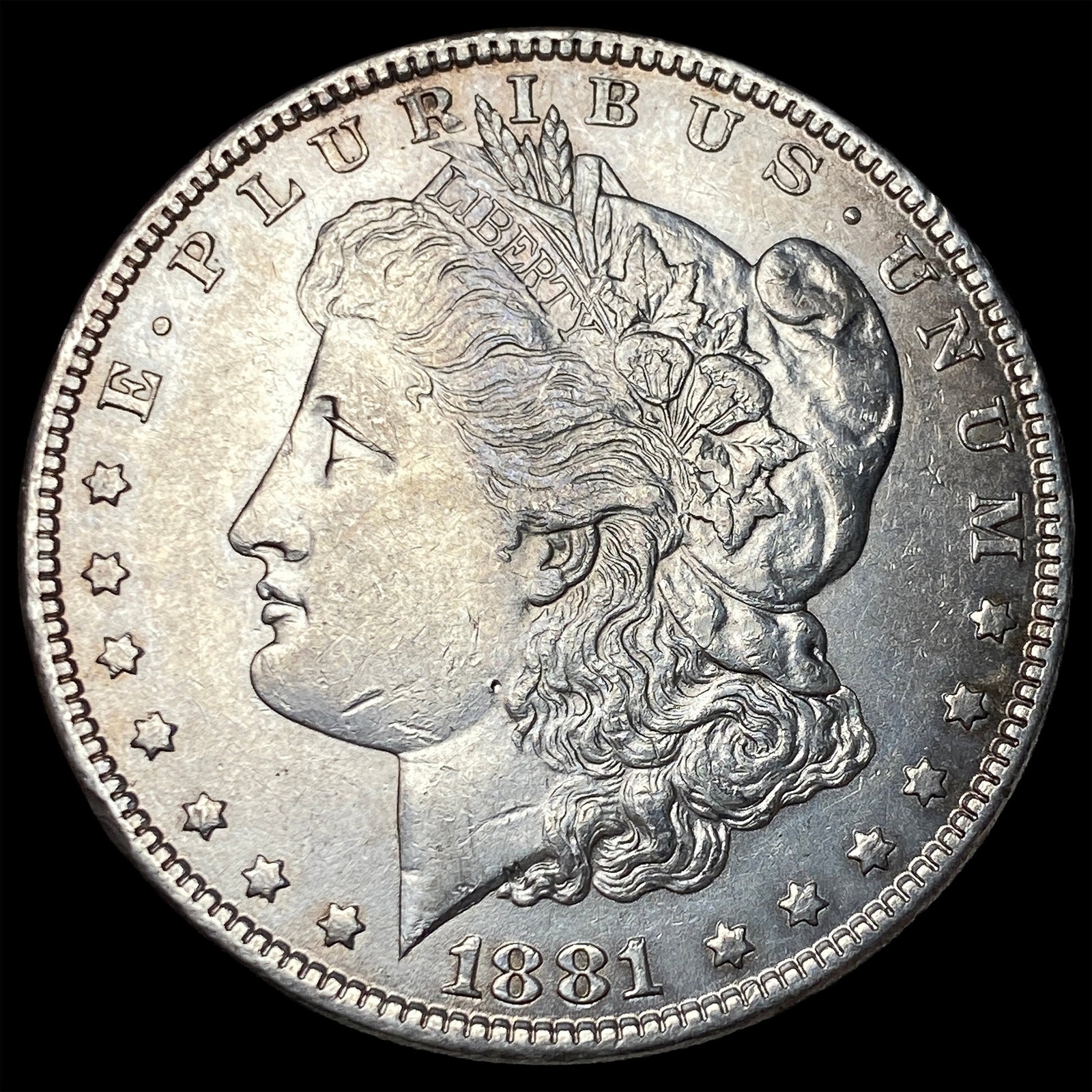 1881 Morgan Silver Dollar CLOSELY UNCIRCULATED: 1881 Morgan Silver Dollar CLOSELY UNCIRCULATED