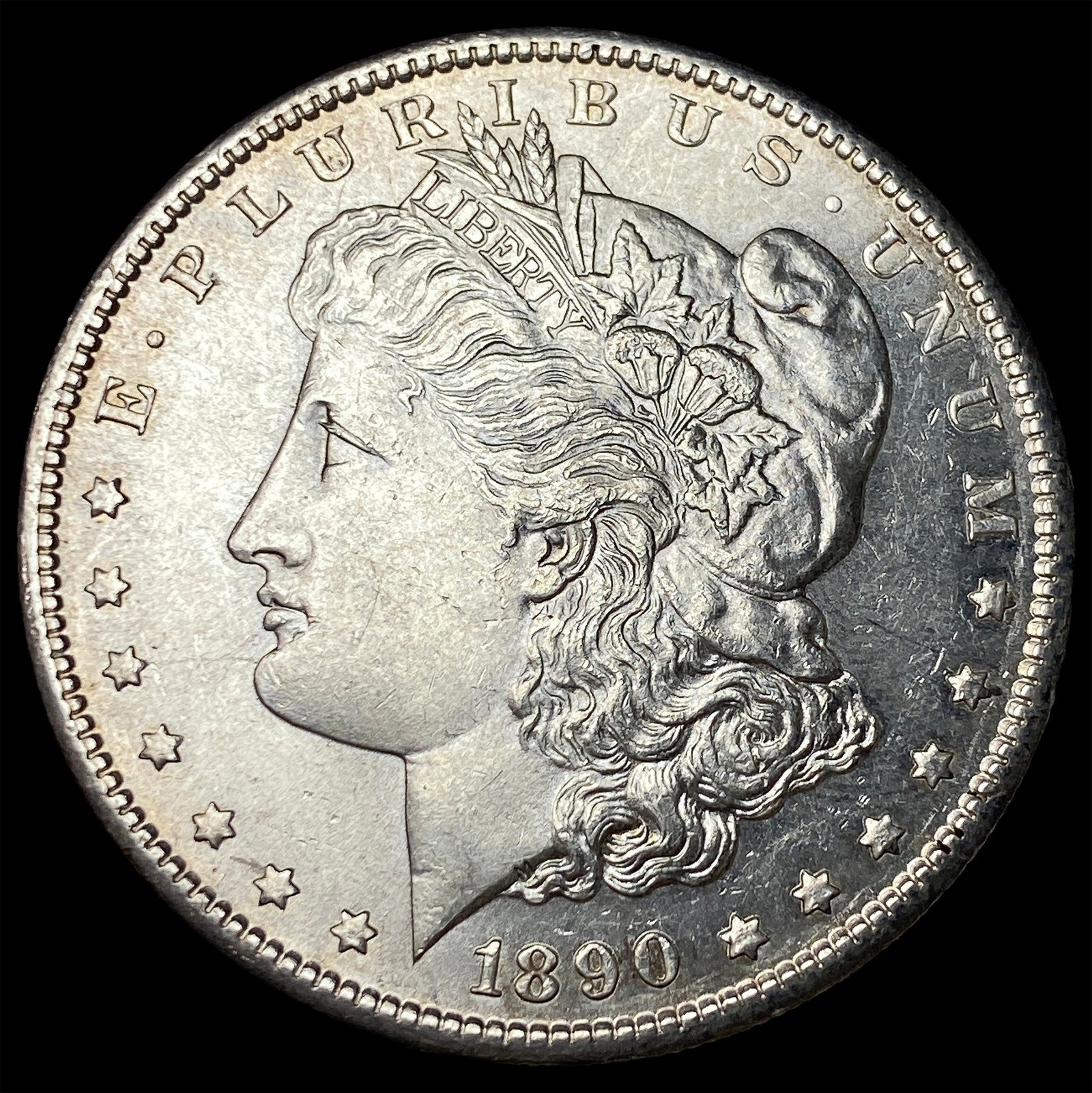 1890-S Silver Morgan Dollar UNCIRCULATED: 1890-S Silver Morgan Dollar UNCIRCULATED