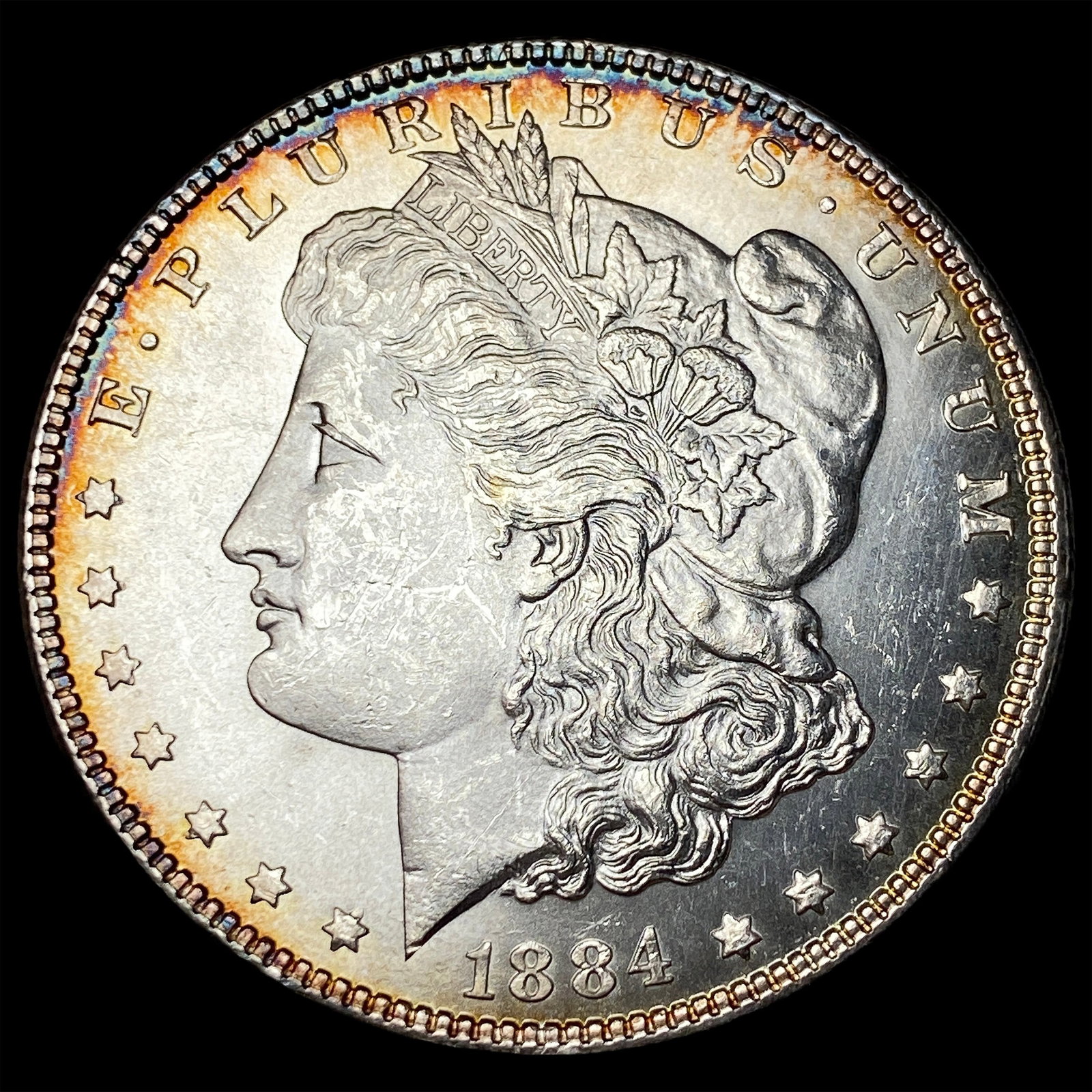 1884 Morgan Silver Dollar UNCIRCULATED: 1884 Morgan Silver Dollar UNCIRCULATED