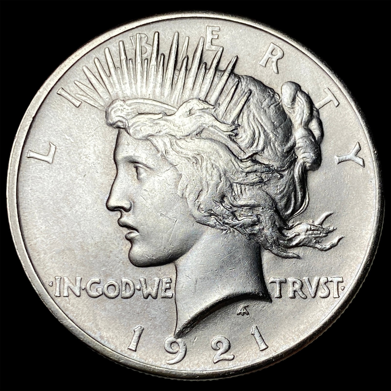 1921 Silver Peace Dollar UNCIRCULATED: 1921 Silver Peace Dollar UNCIRCULATED