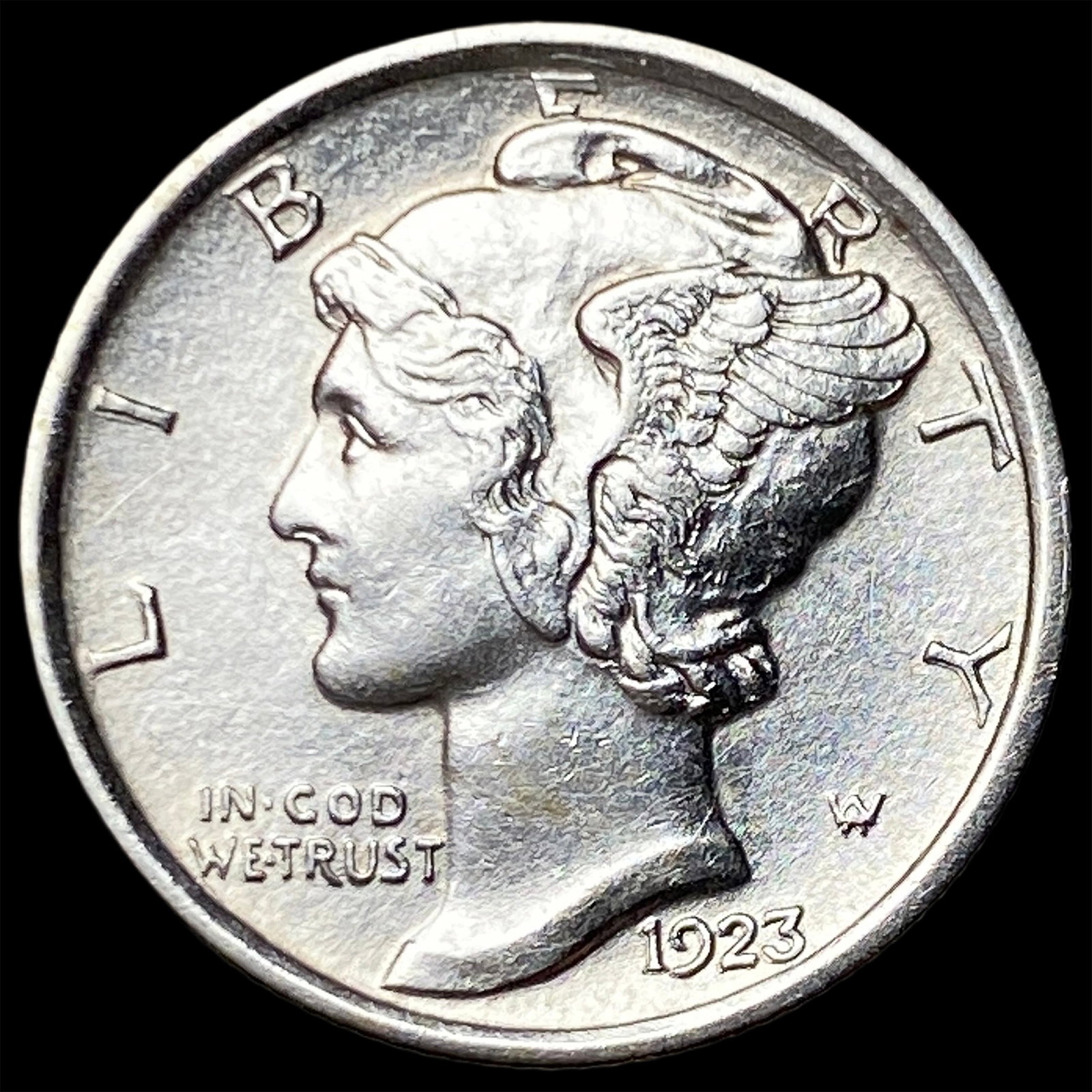 1923 Mercury Dime UNCIRCULATED: 1923 Mercury Dime UNCIRCULATED