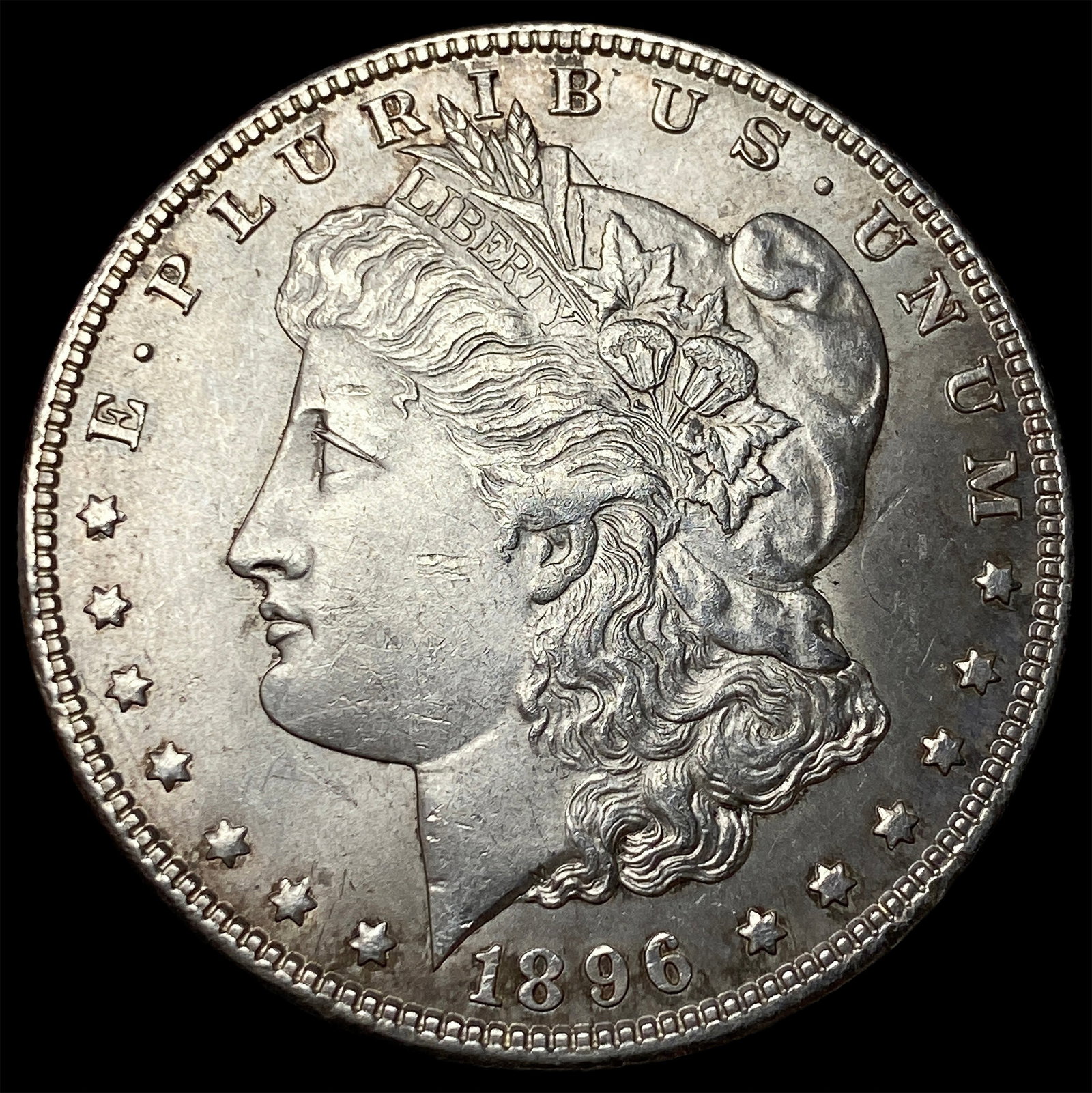 1896 Silver Morgan Dollar UNCIRCULATED: 1896 Silver Morgan Dollar UNCIRCULATED