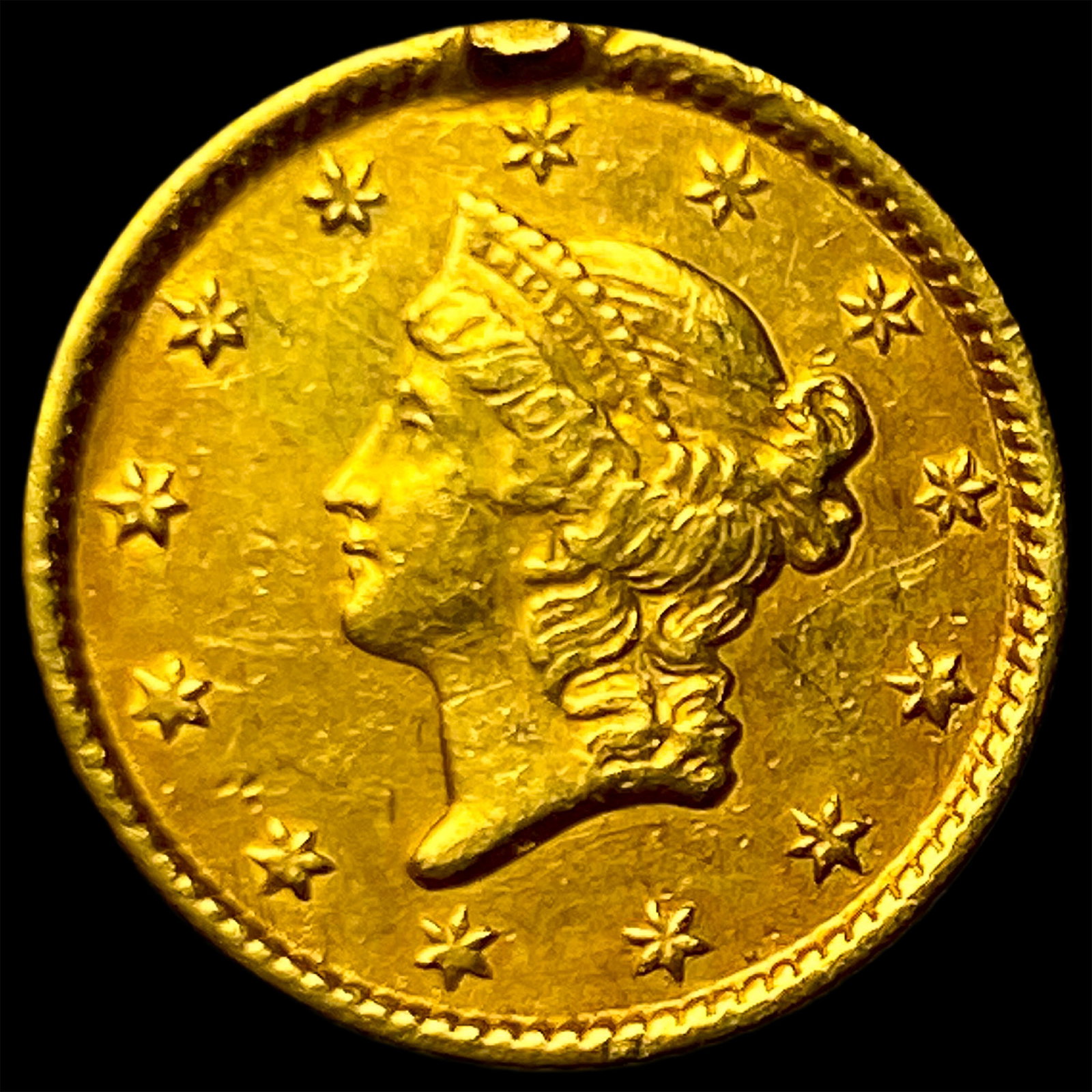 1854 Gold $1 Liberty Head Type 2 HIGH GRADE: 1854 Gold $1 Liberty Head Type 2 HIGH GRADE