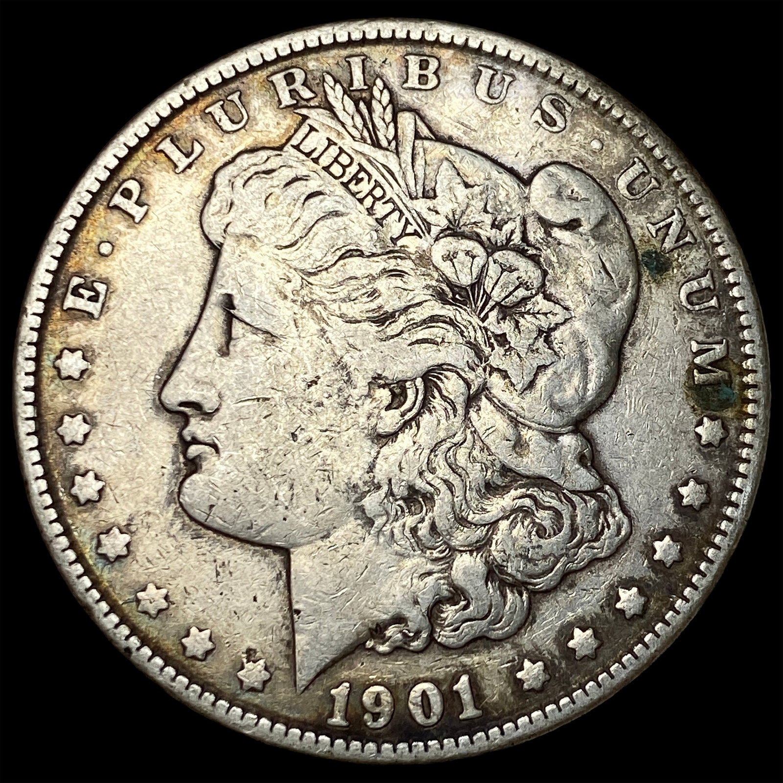 1901 Morgan Silver Dollar LIGHTLY CIRCULATED: 1901 Morgan Silver Dollar LIGHTLY CIRCULATED