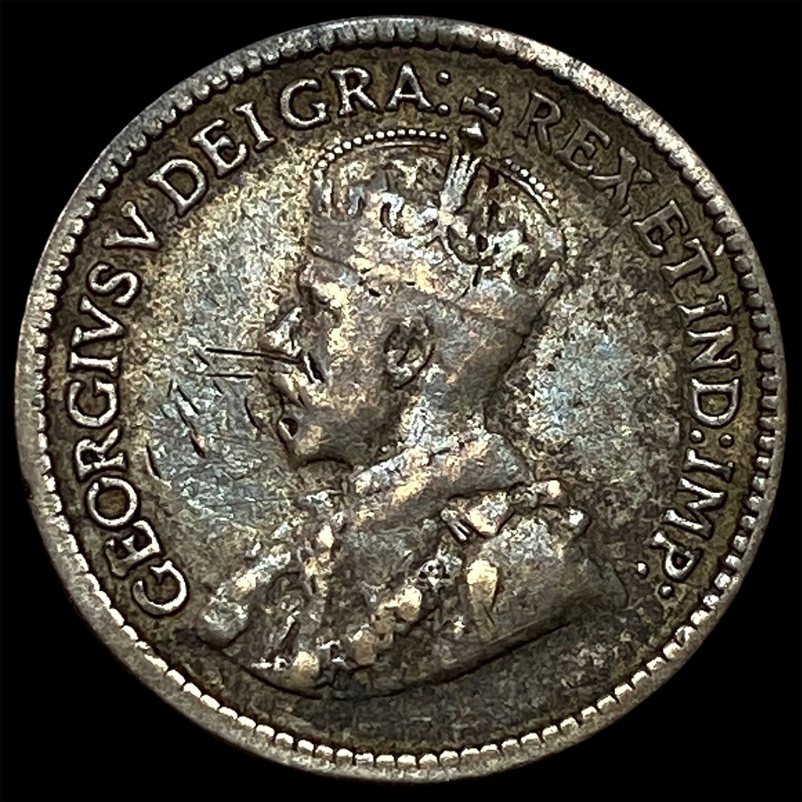 1913 Canada Silver 5 Cents (1 of 2)