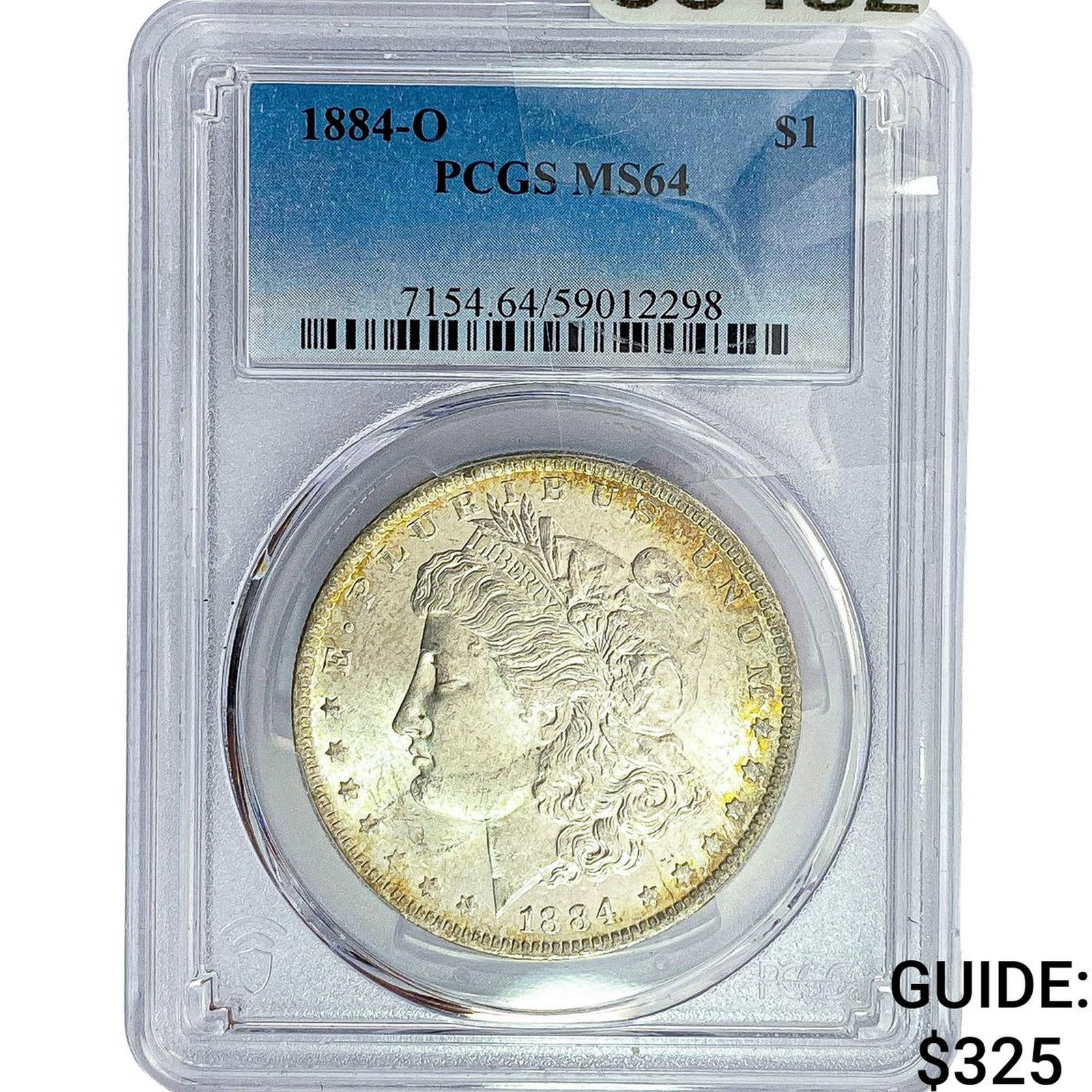 1884-O Morgan Silver Dollar PCGS MS64: 1884-O Morgan Silver Dollar PCGS MS64