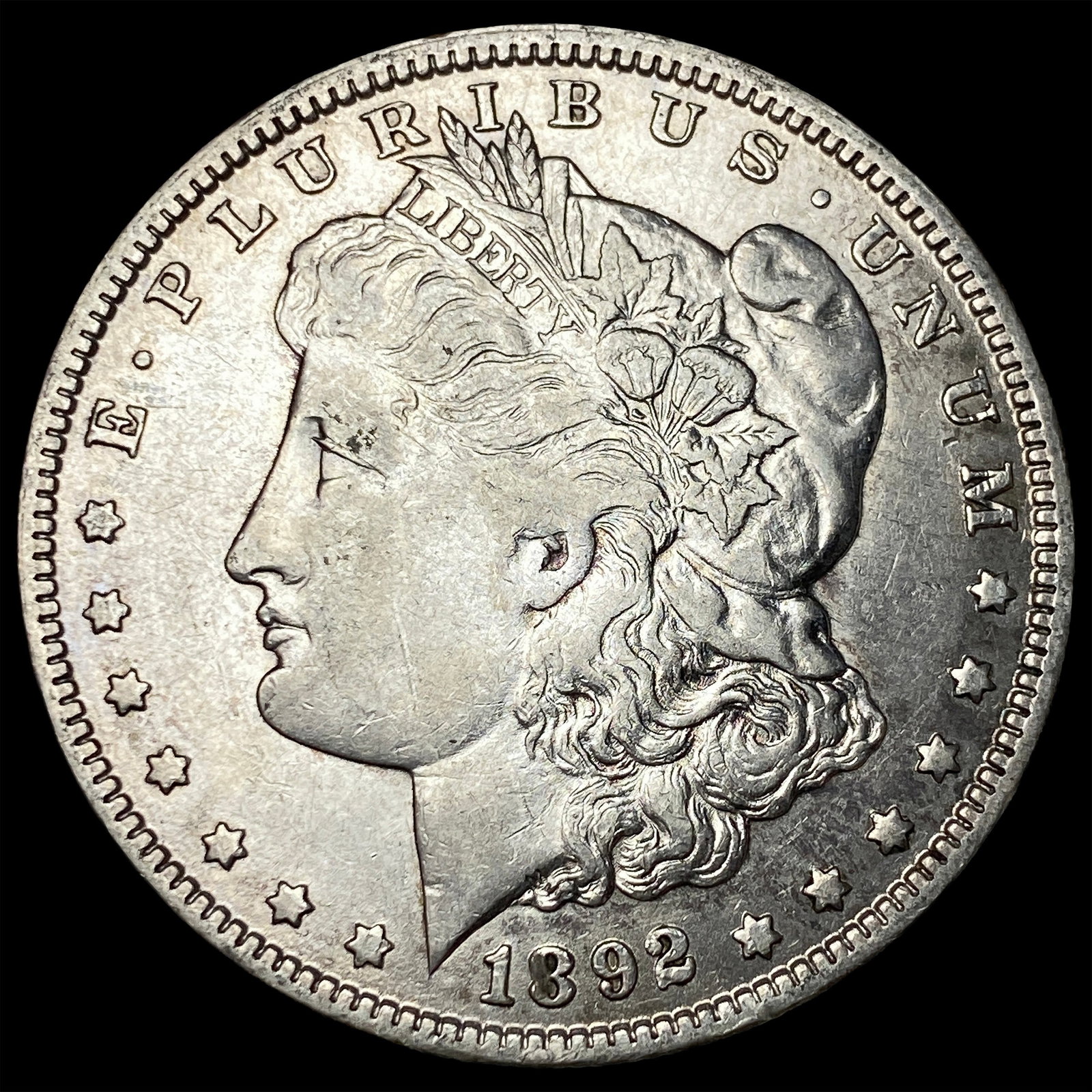 1892-O Silver Morgan Dollar CLOSELY UNCIRCULATED: 1892-O Silver Morgan Dollar CLOSELY UNCIRCULATED