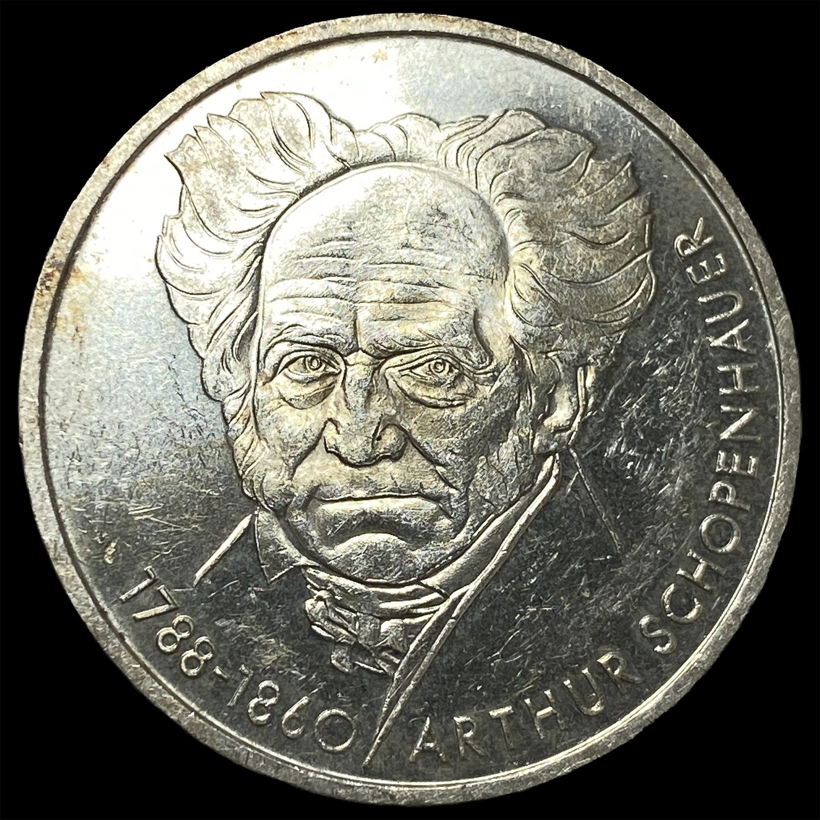 1988D West Germany SIlver 10 Mark .3114oz ASW: 1988D West Germany SIlver 10 Mark .3114oz ASW
