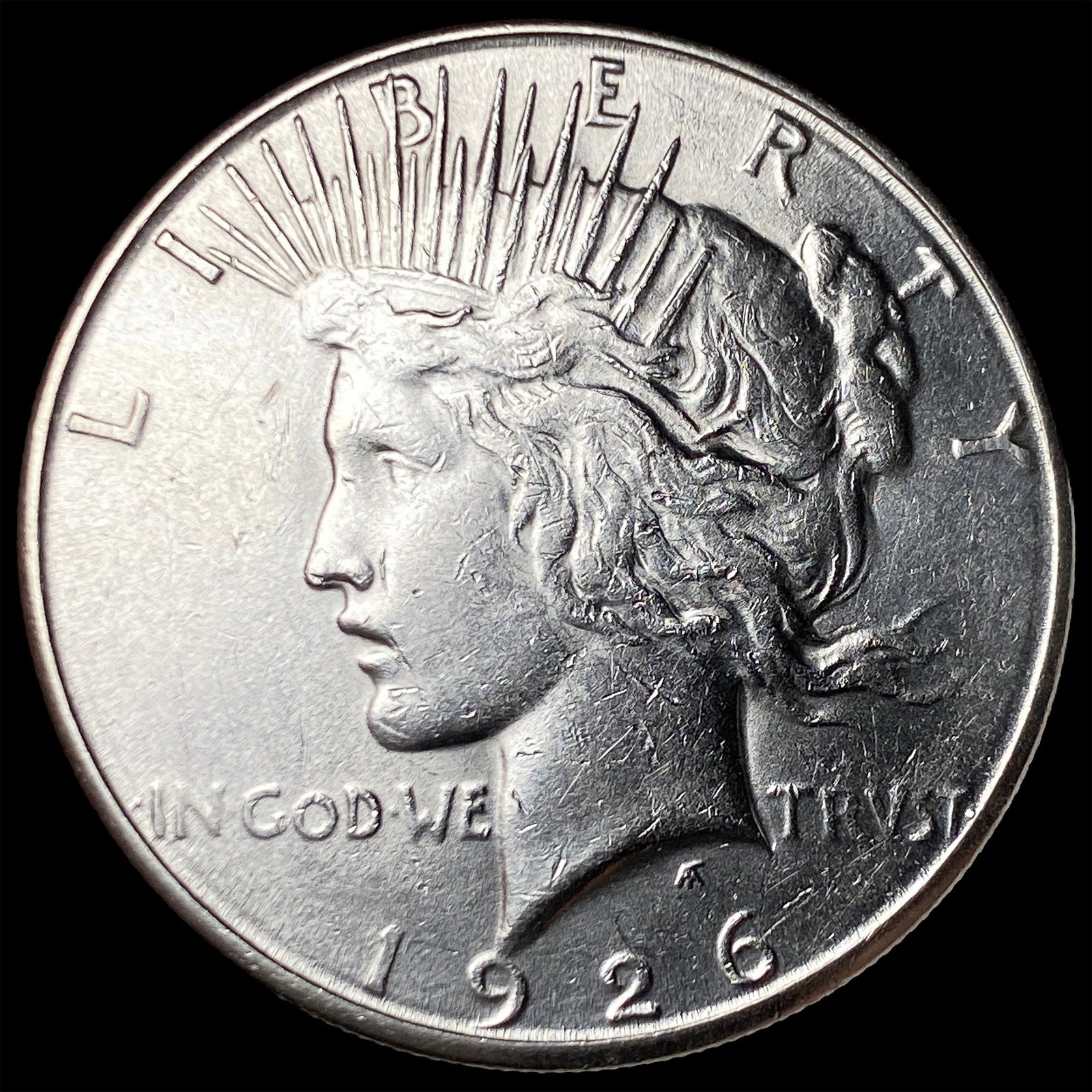 1926-S Silver Peace Dollar UNCIRCULATED: 1926-S Silver Peace Dollar UNCIRCULATED