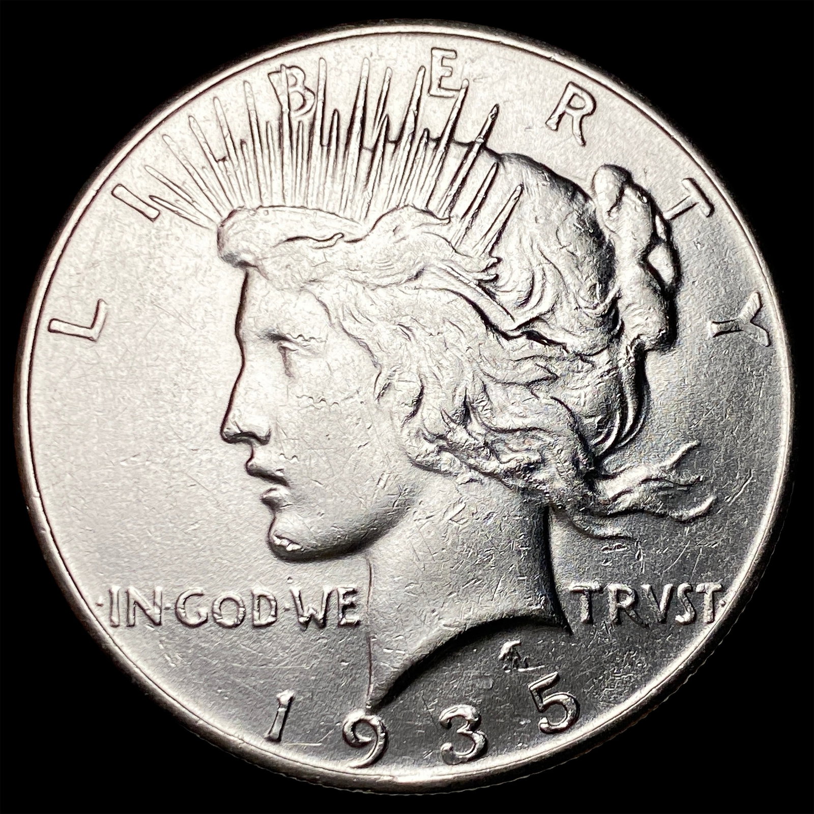 1935 Silver Peace Dollar UNCIRCULATED: 1935 Silver Peace Dollar UNCIRCULATED