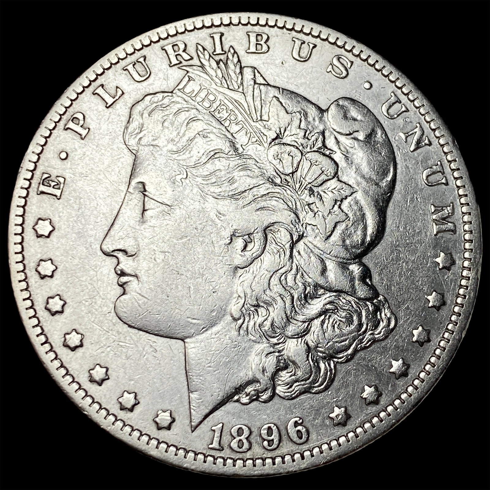 1896-O Silver Morgan Dollar CLOSELY UNCIRCULATED: 1896-O Silver Morgan Dollar CLOSELY UNCIRCULATED