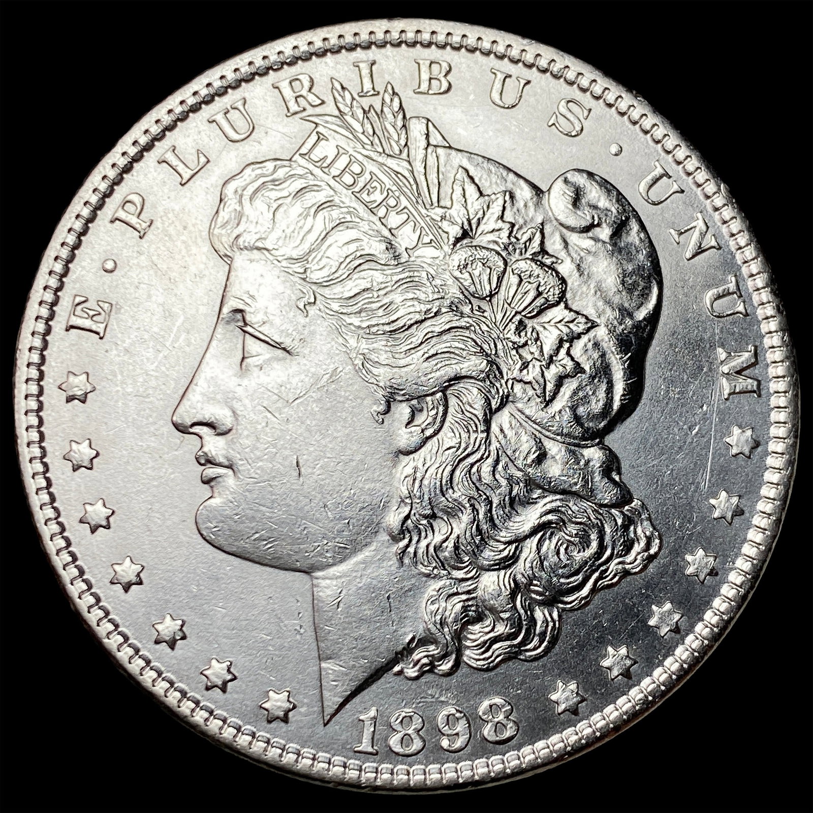 1898 Morgan Silver Dollar UNCIRCULATED: 1898 Morgan Silver Dollar UNCIRCULATED