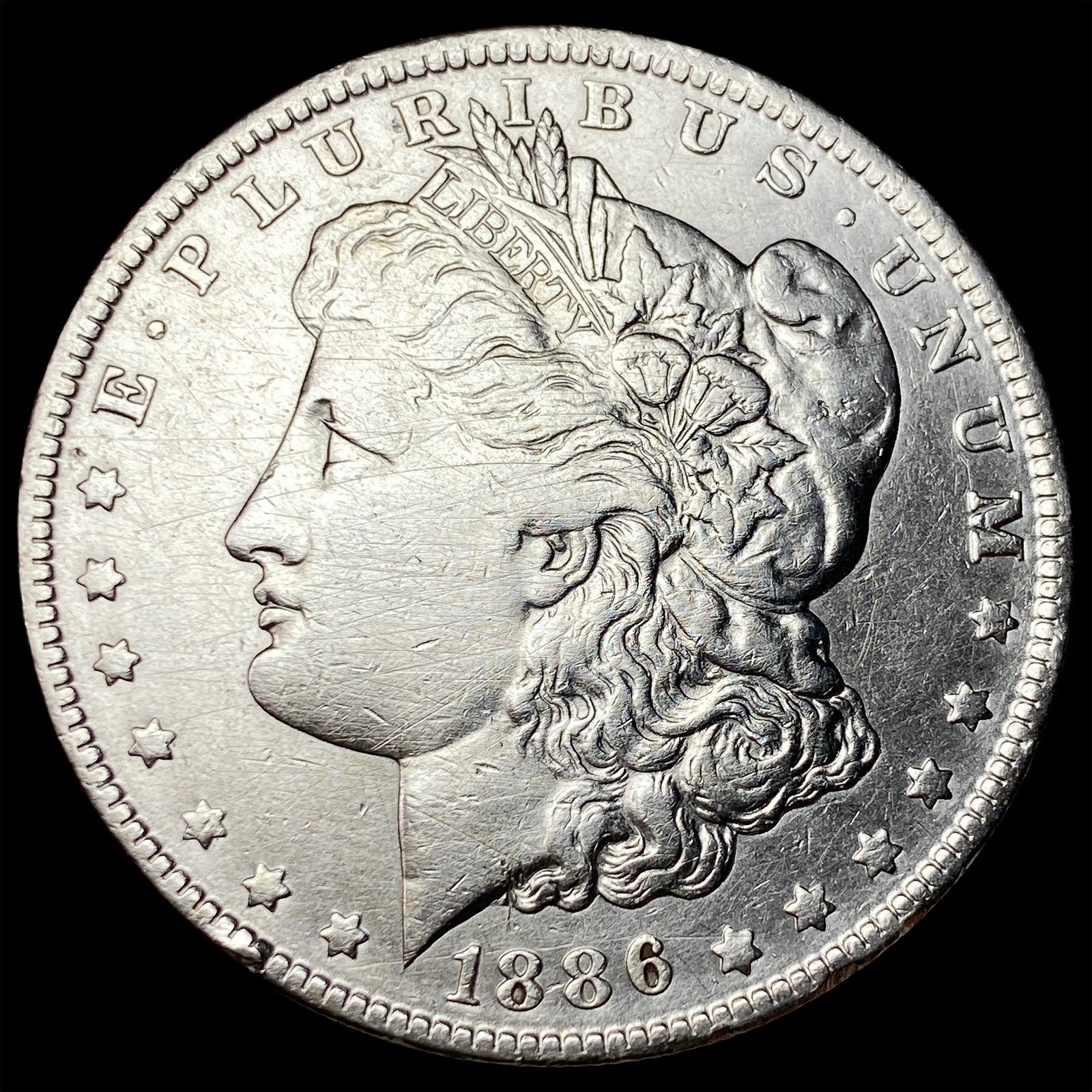 1886-O Silver Morgan Dollar NEARLY UNCIRCULATED: 1886-O Silver Morgan Dollar NEARLY UNCIRCULATED