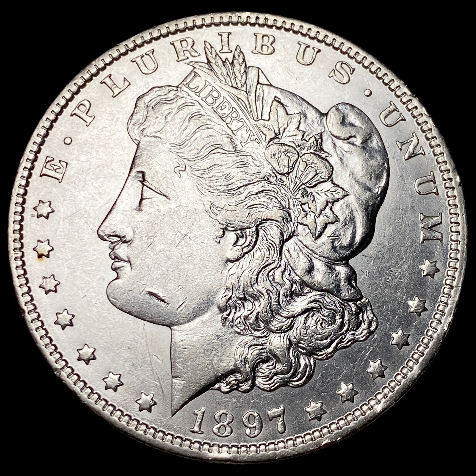 1897-O Silver Morgan Dollar CLOSELY UNCIRCULATED: 1897-O Silver Morgan Dollar CLOSELY UNCIRCULATED