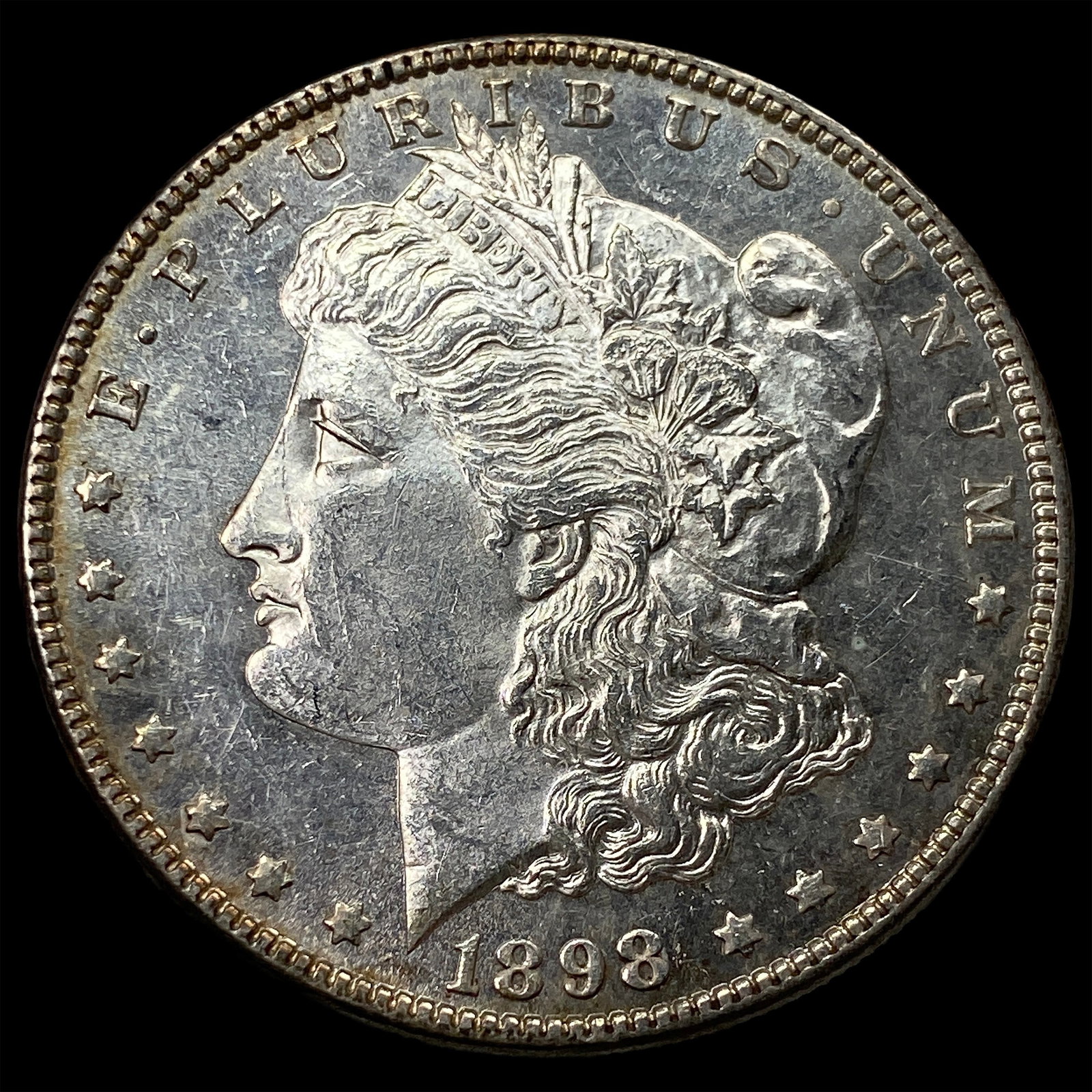1898 Silver Morgan Dollar UNCIRCULATED: 1898 Silver Morgan Dollar UNCIRCULATED