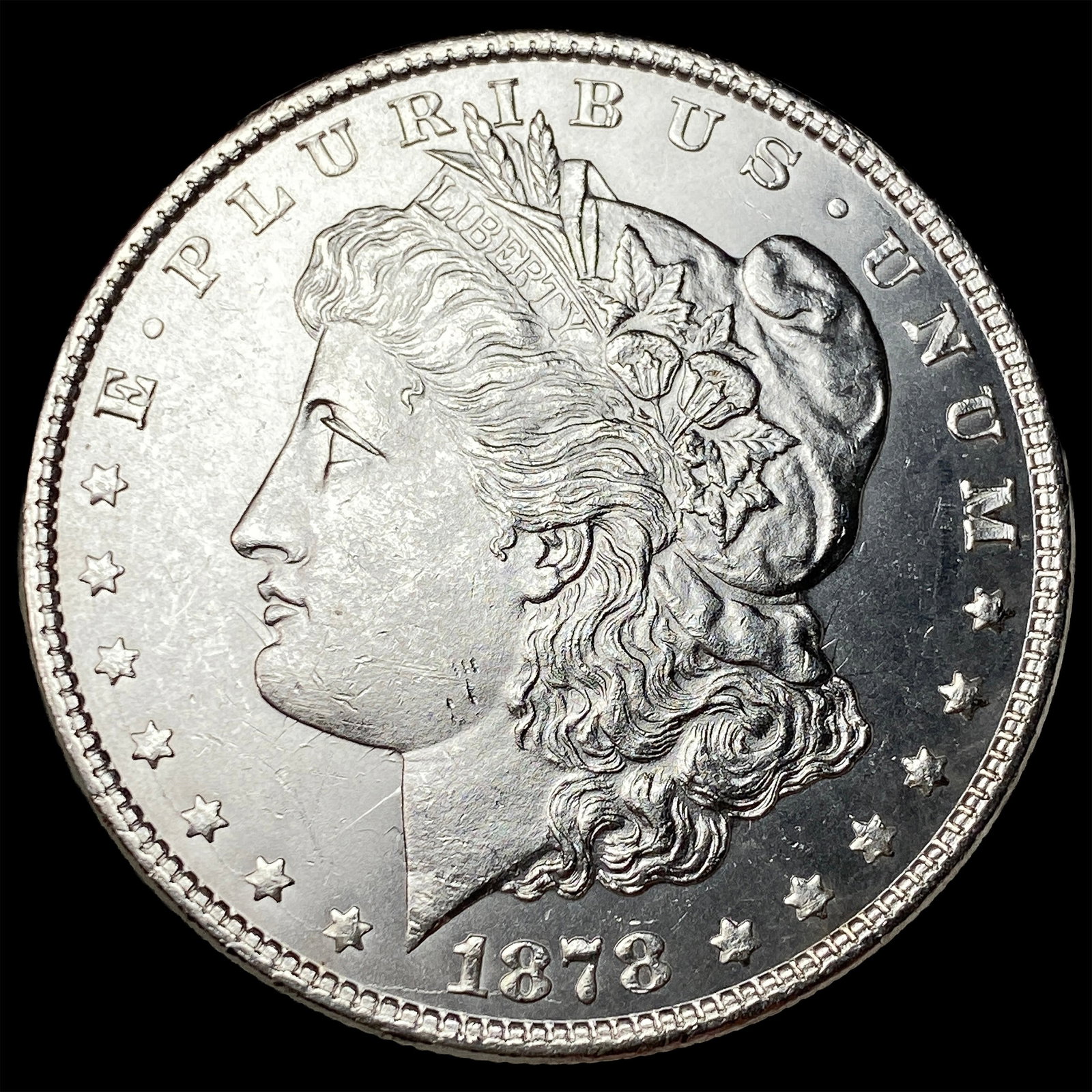 1878 7/8 TF Silver Morgan Dollar CHOICE BU: 1878 7/8 TF Silver Morgan Dollar CHOICE BU