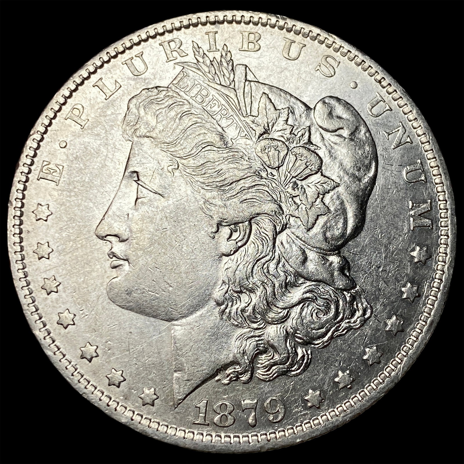 1879-O Silver Morgan Dollar CLOSELY UNCIRCULATED: 1879-O Silver Morgan Dollar CLOSELY UNCIRCULATED