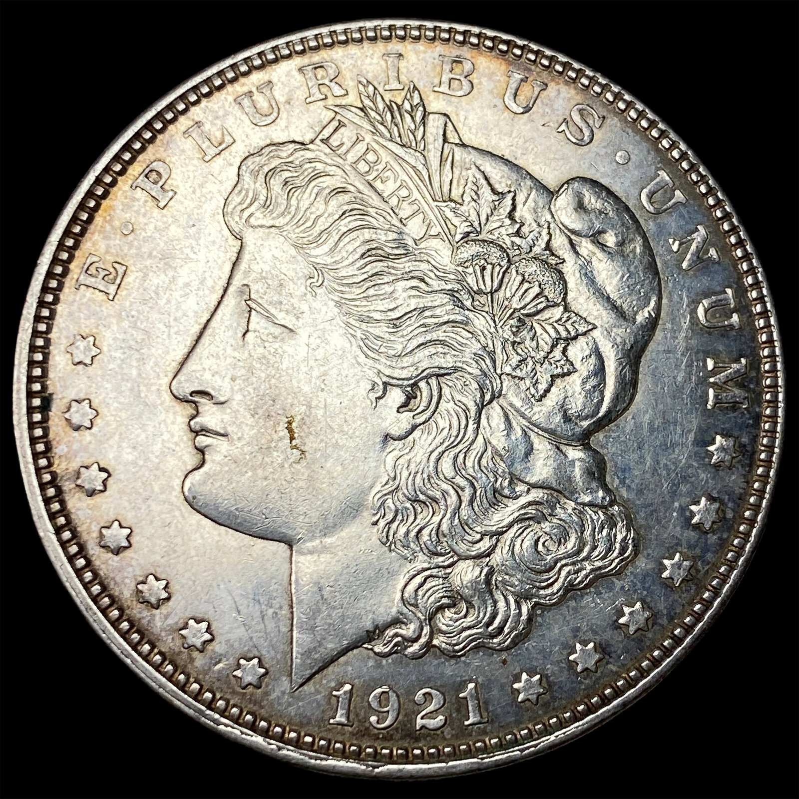 1921-D Silver Morgan Dollar CLOSELY UNCIRCULATED: 1921-D Silver Morgan Dollar CLOSELY UNCIRCULATED