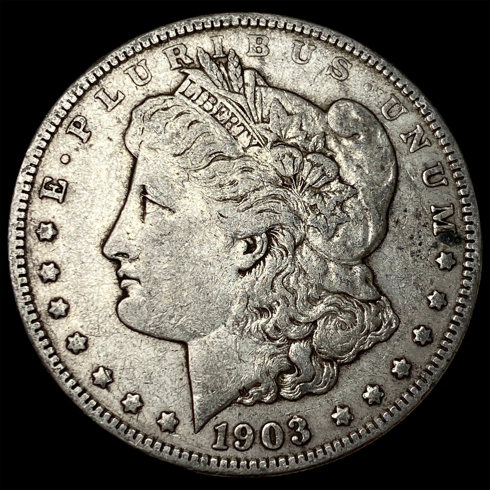 1903 Morgan Silver Dollar NEARLY UNCIRCULATED: 1903 Morgan Silver Dollar NEARLY UNCIRCULATED