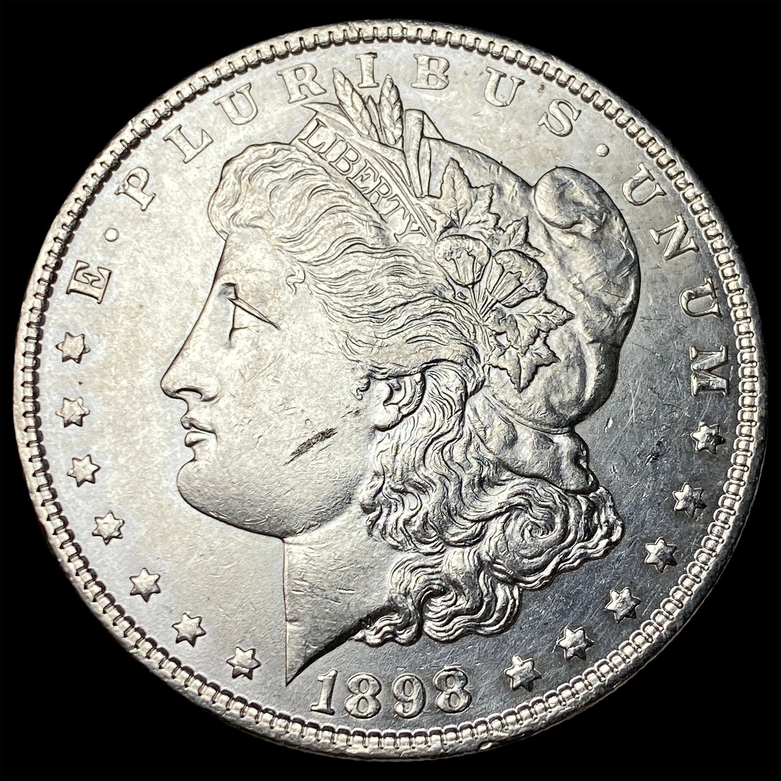 1898 Silver Morgan Dollar UNCIRCULATED: 1898 Silver Morgan Dollar UNCIRCULATED