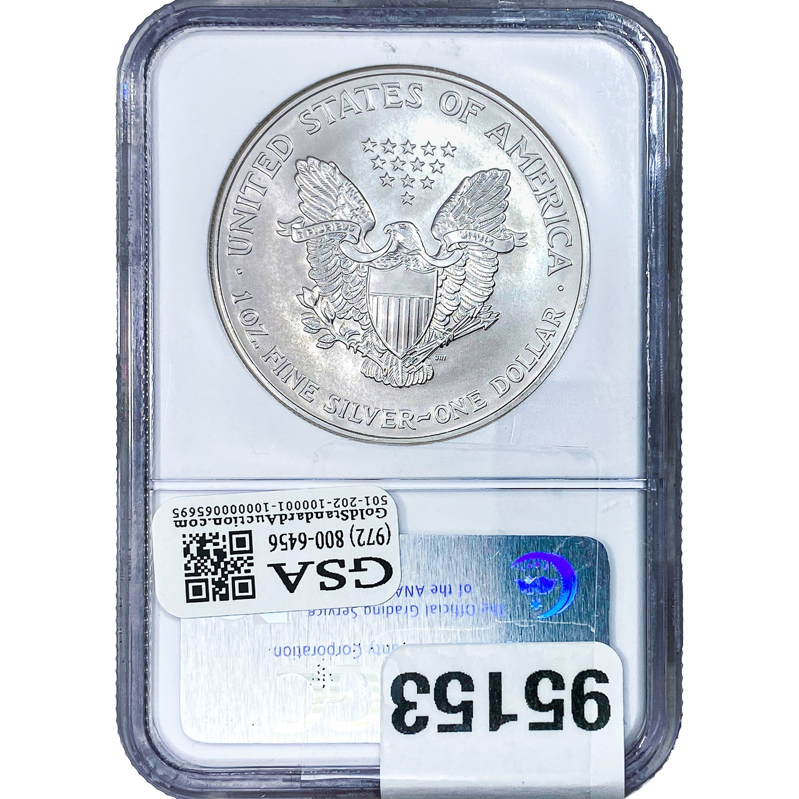 2006 Silver Eagle NGC - 2