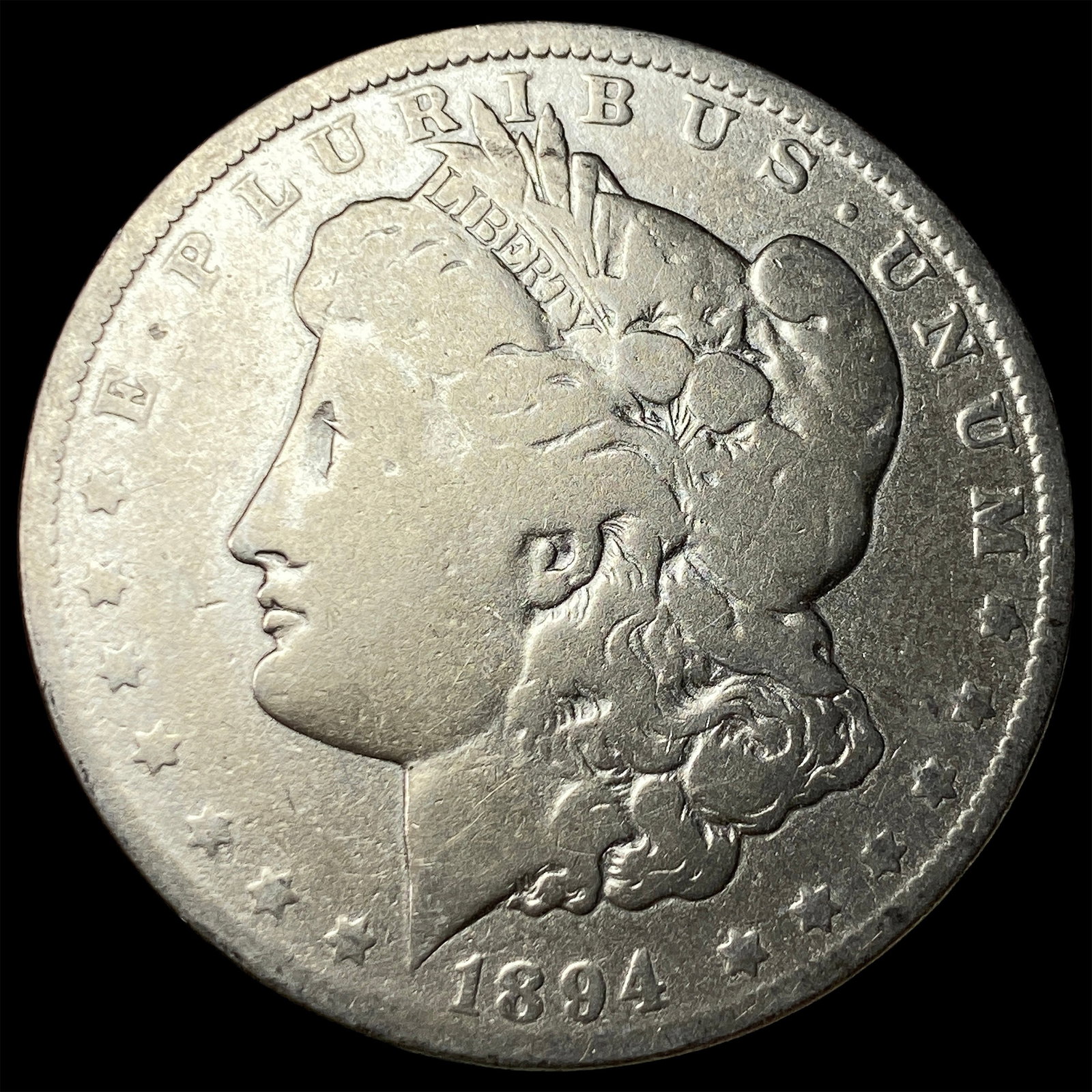 1894-O Morgan Silver Dollar NICELY CIRCULATED: 1894-O Morgan Silver Dollar NICELY CIRCULATED