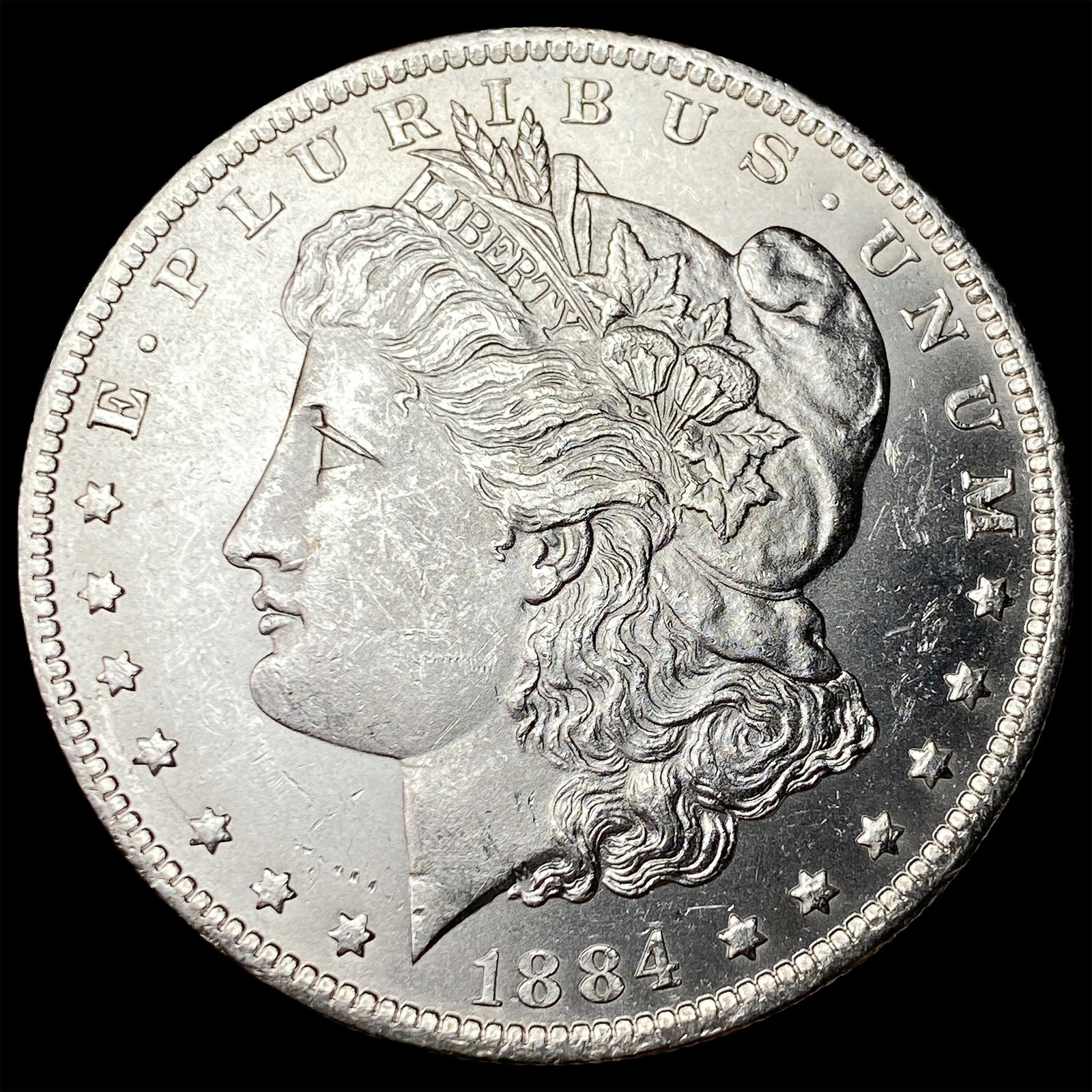 1884-O Silver Morgan Dollar CHOICE BU: 1884-O Silver Morgan Dollar CHOICE BU