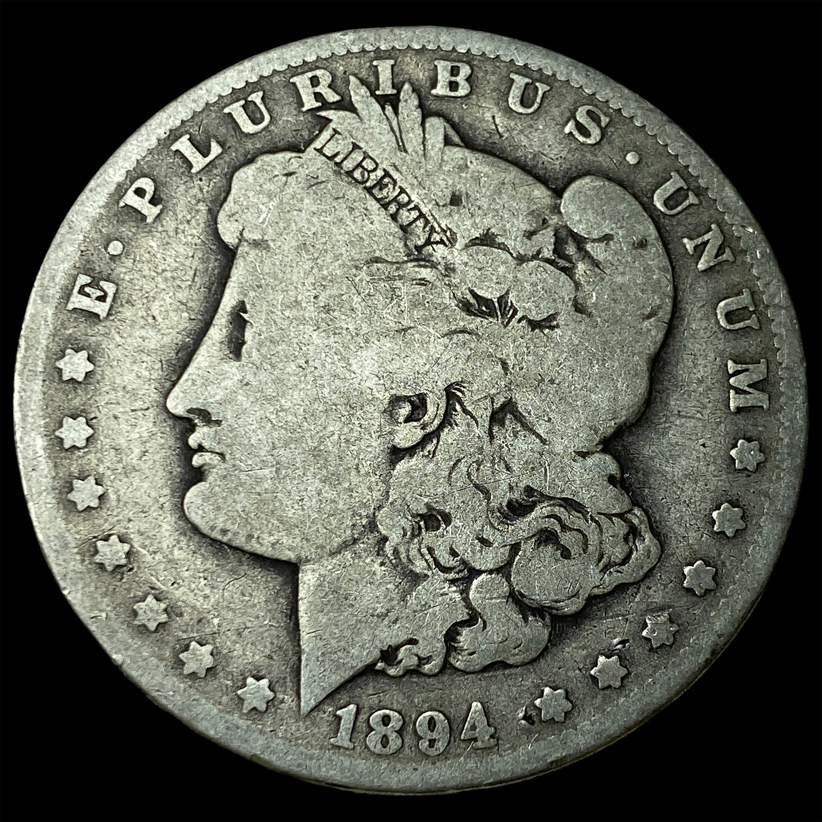 1894-O Silver Morgan Dollar NICELY CIRCULATED: 1894-O Silver Morgan Dollar NICELY CIRCULATED