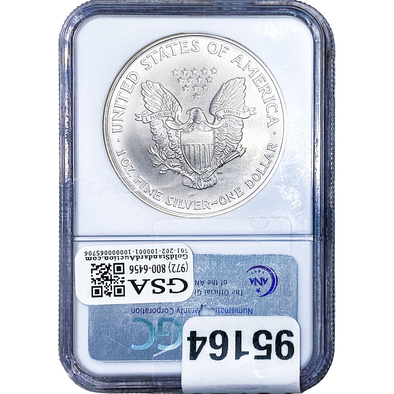 2005 Silver Eagle NGC - 2