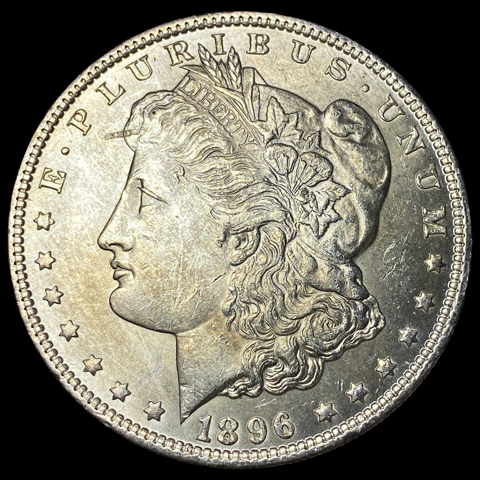 1896 Silver Morgan Dollar UNCIRCULATED: 1896 Silver Morgan Dollar UNCIRCULATED