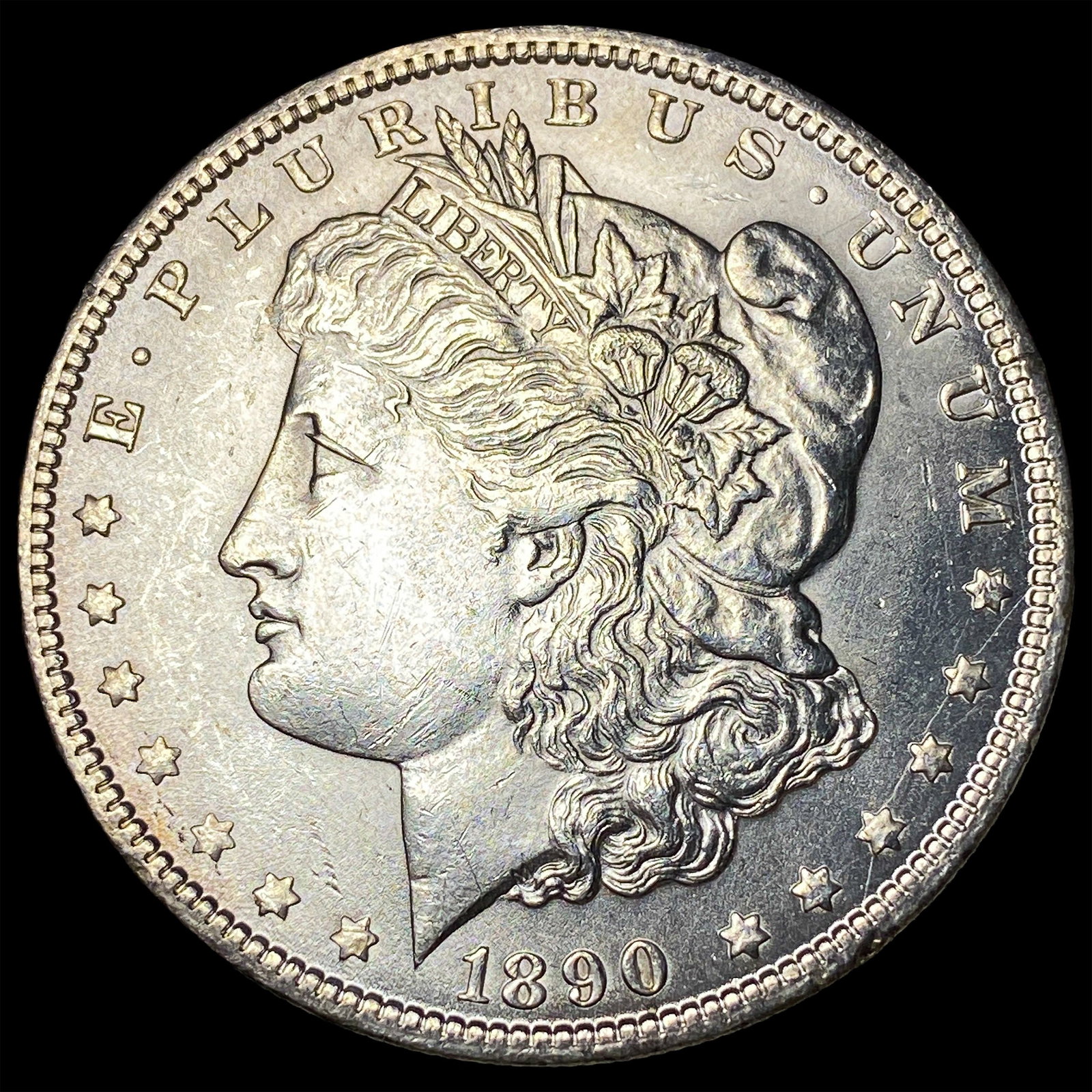 1890 Morgan Silver Dollar NICELY CIRCULATED: 1890 Morgan Silver Dollar NICELY CIRCULATED