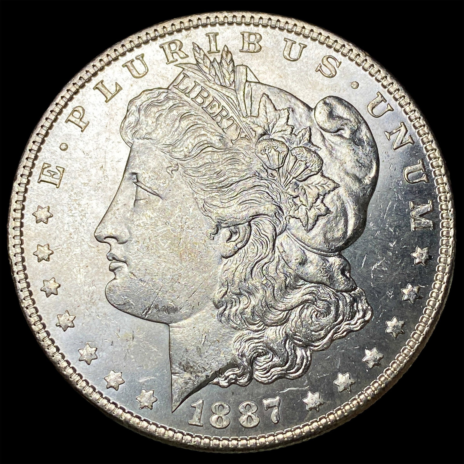 1887 Silver Morgan Dollar UNCIRCULATED: 1887 Silver Morgan Dollar UNCIRCULATED