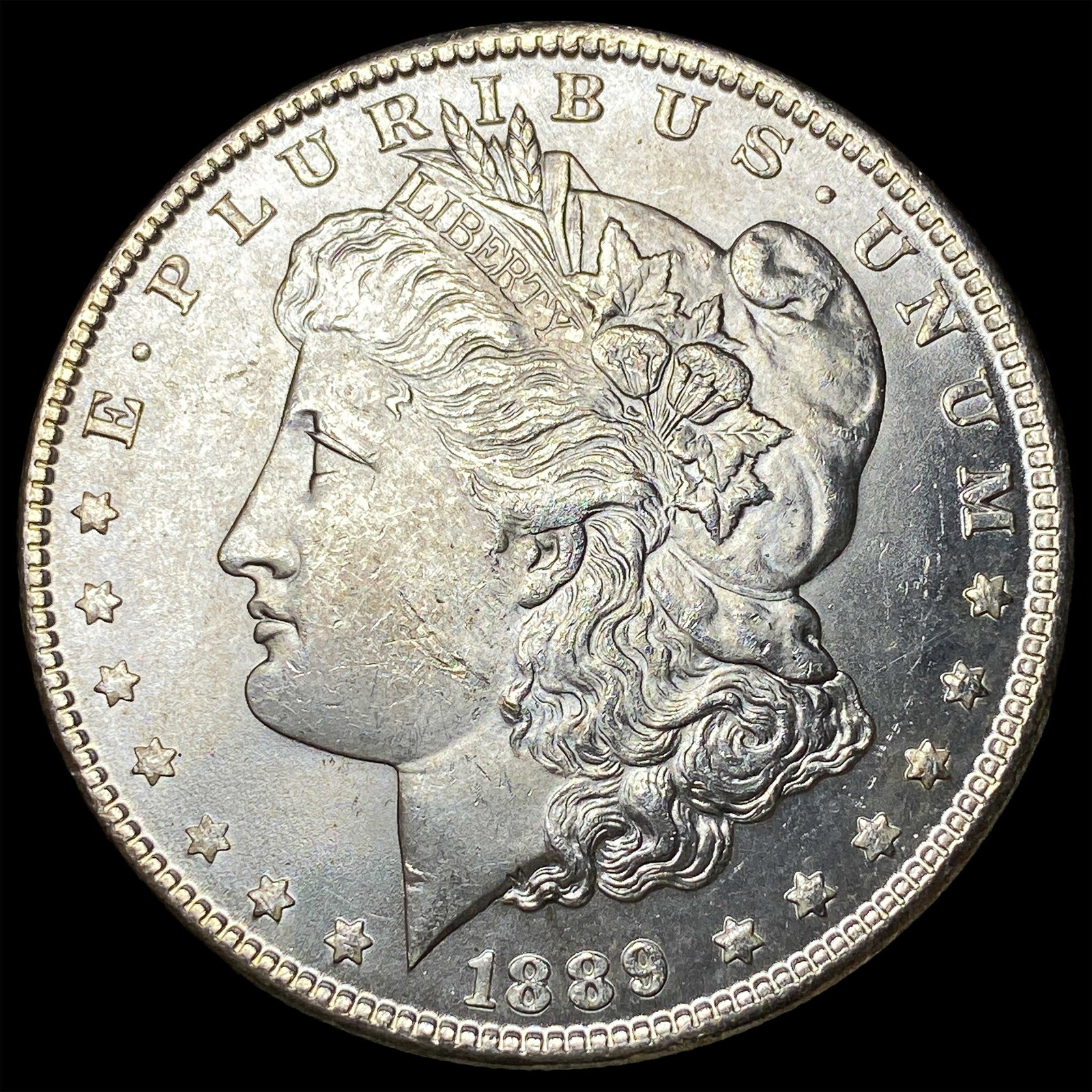 1889 Silver Morgan Dollar UNCIRCULATED: 1889 Silver Morgan Dollar UNCIRCULATED
